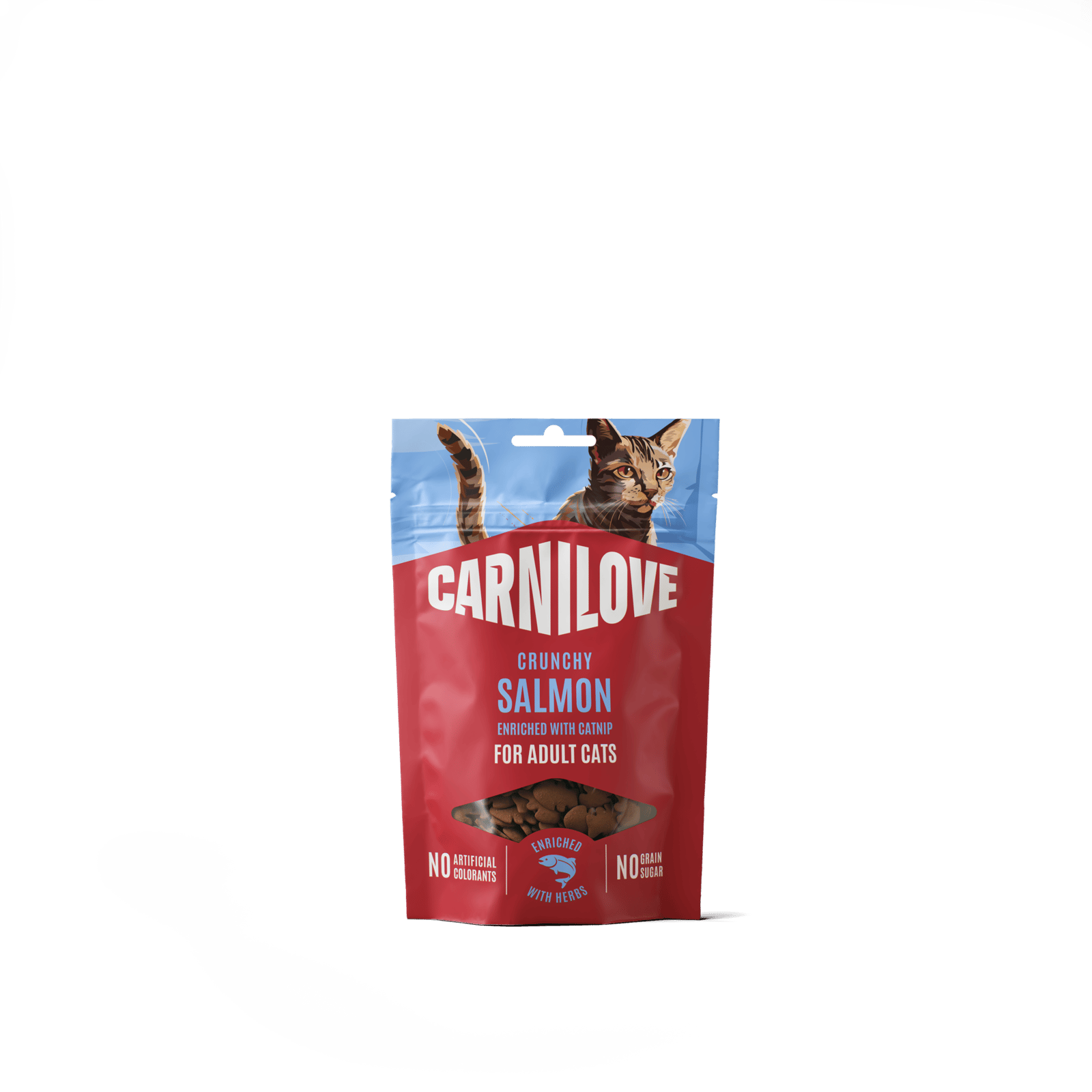 Carnilove Cat Crunchy Snack Salmon enriched with Catnip 50 g