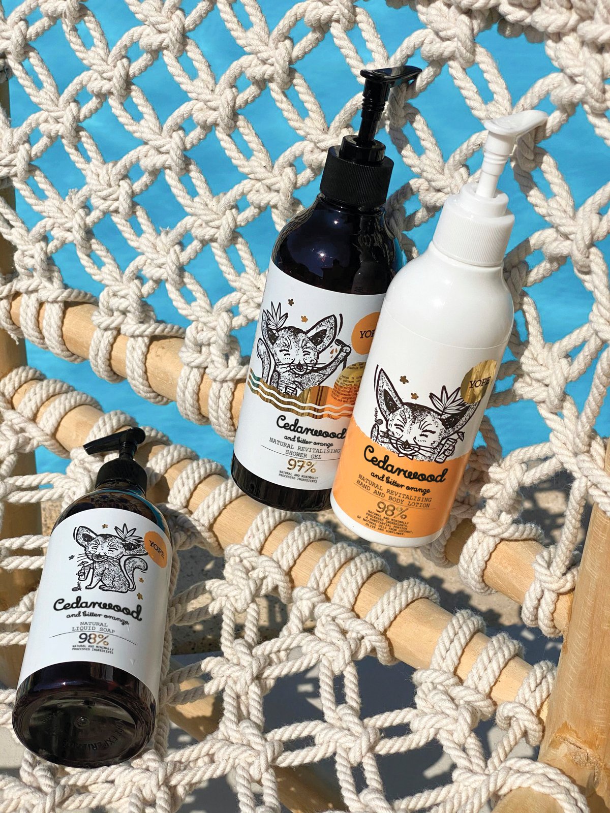 YOPE Hand & Body Lotion Cedarwood & Bitter Orange 300 ml