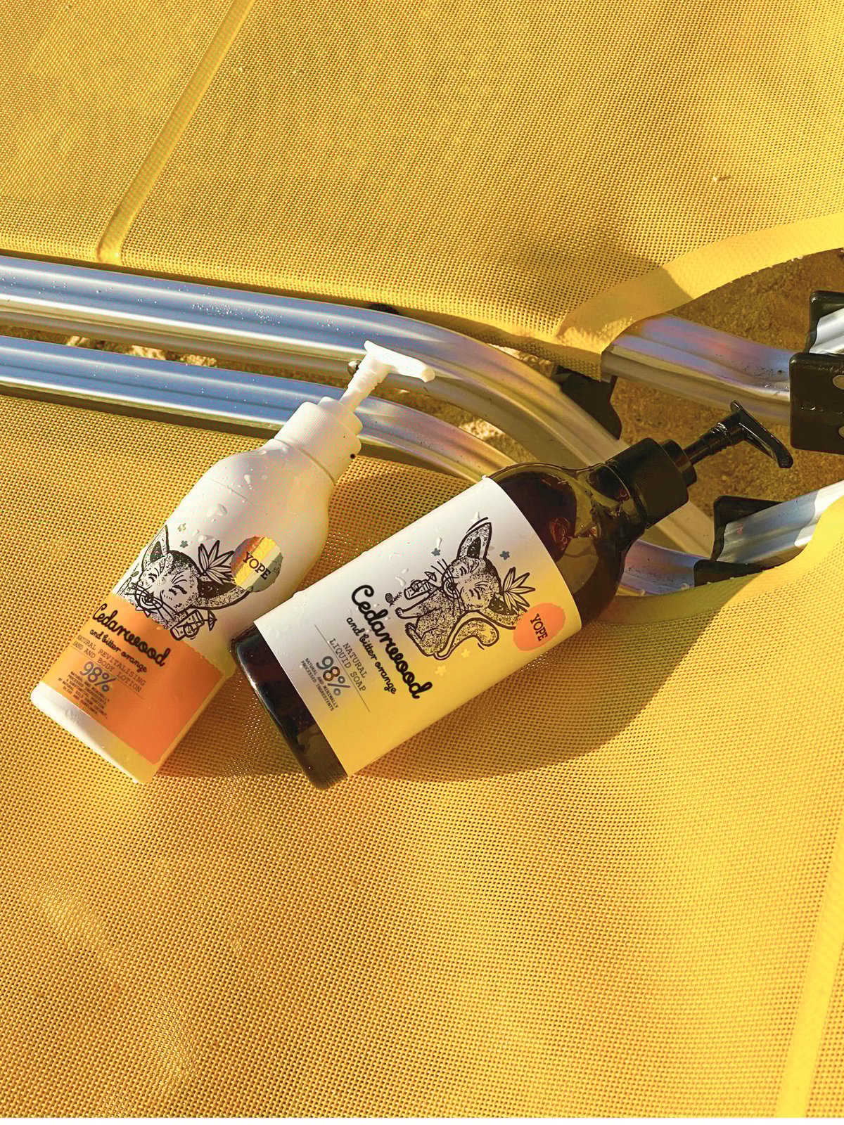 YOPE Hand & Body Lotion Cedarwood & Bitter Orange 300 ml