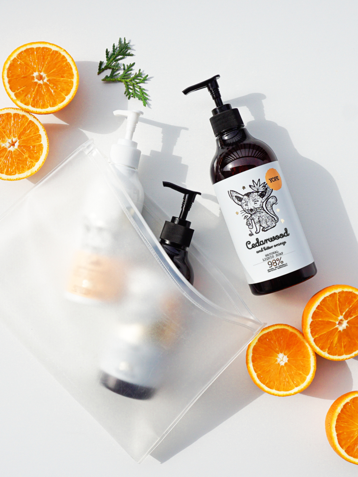 YOPE Liquid Soap Cedarwood & Bitter Orange 500 ml