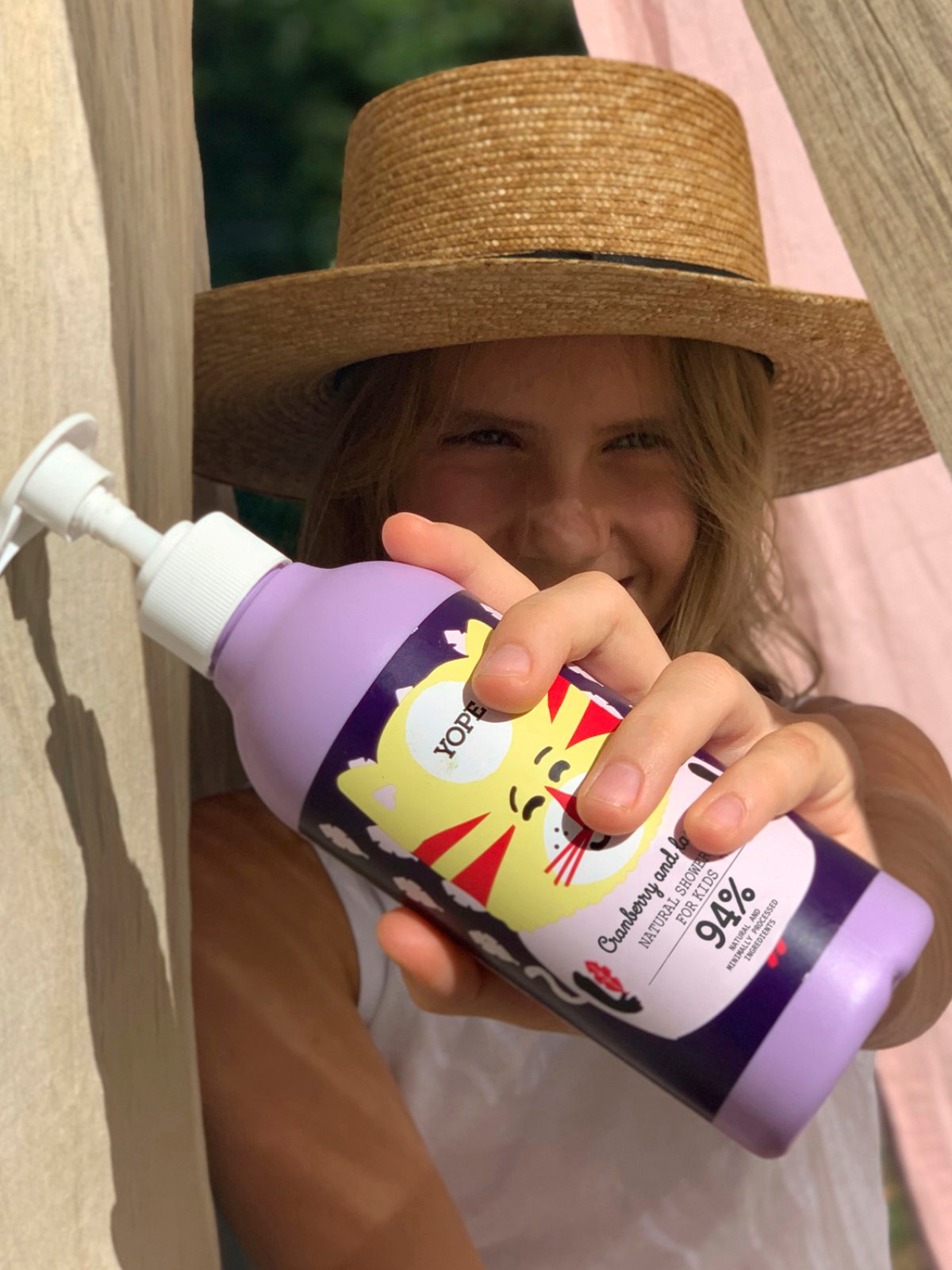 YOPE Shower Gel Kids Cranberry & Lavender 400 ml