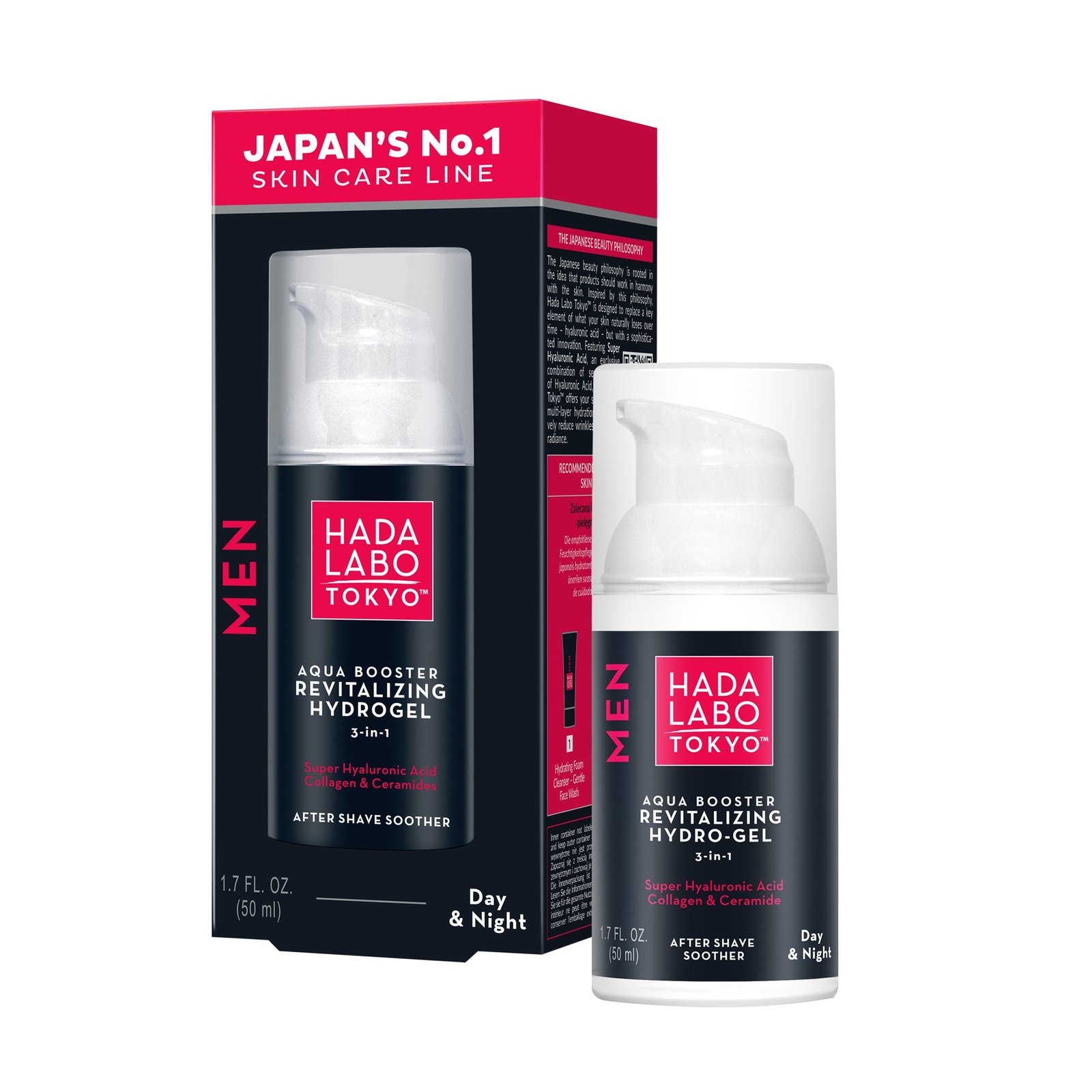 HADA LABO TOKYO MEN Aqua Booster Revitalizing Hydrogel 50 ml