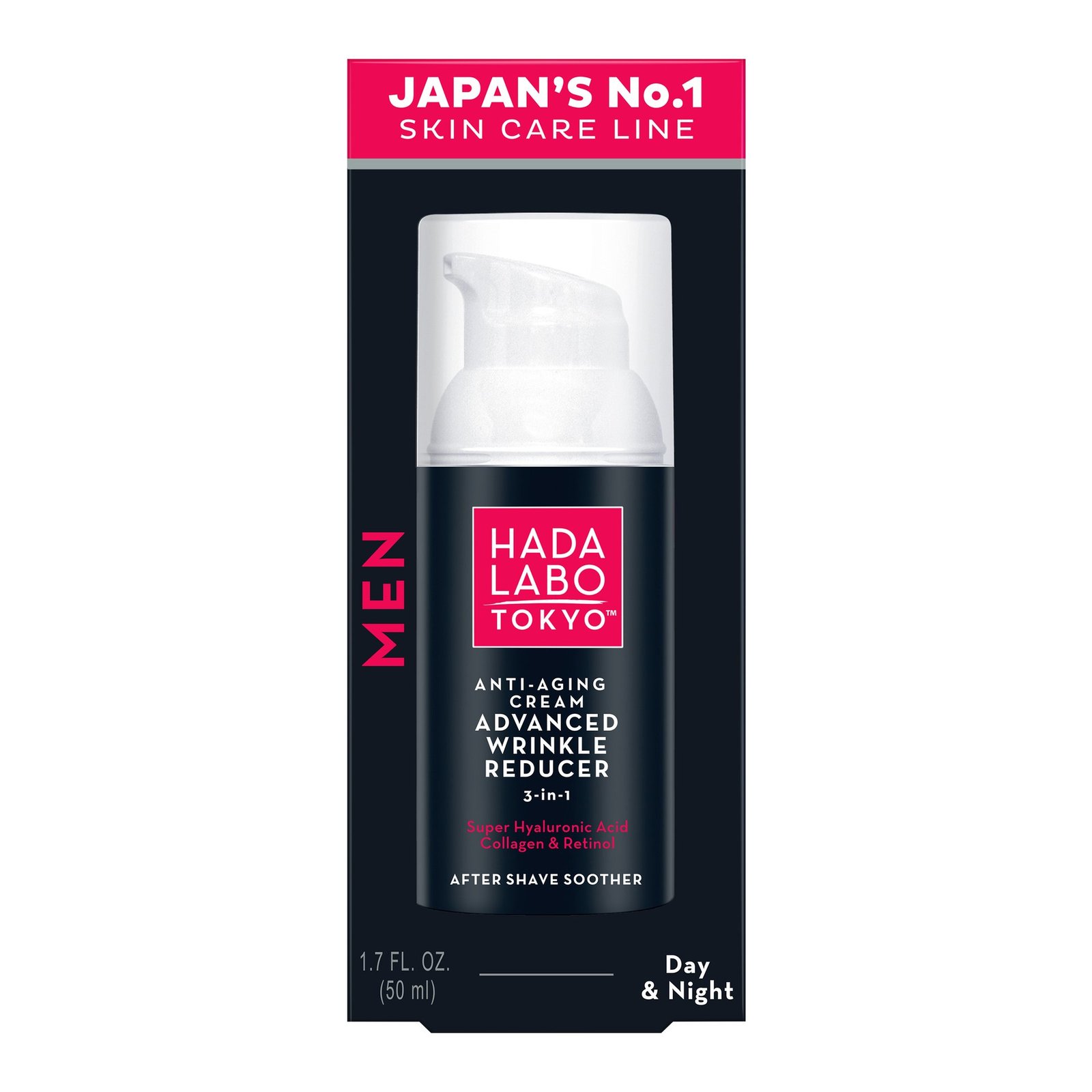 HADA LABO TOKYO MEN Anti-Aging Cream Advanced Wrinkle Reducer 50 ml
