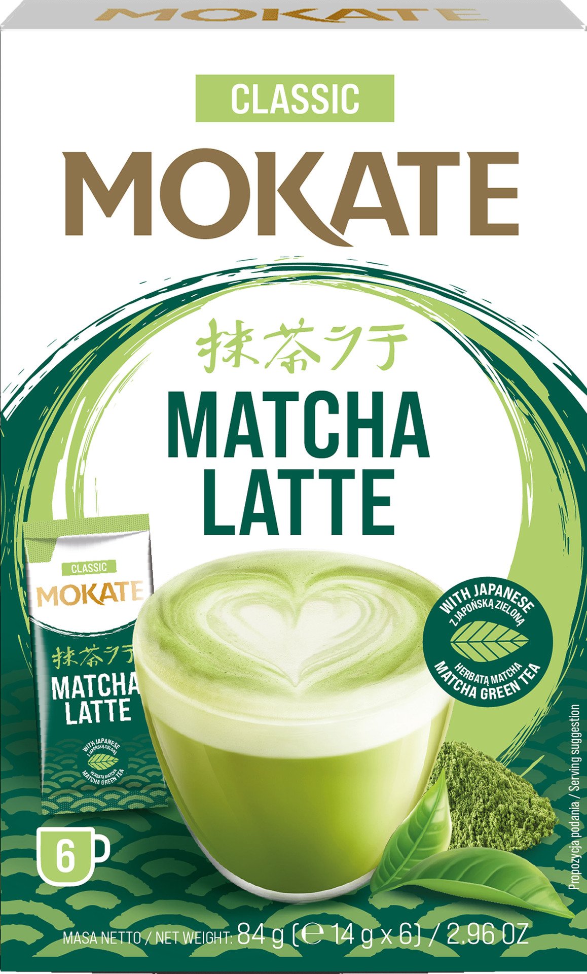 Mokate Matcha Latte 6 st