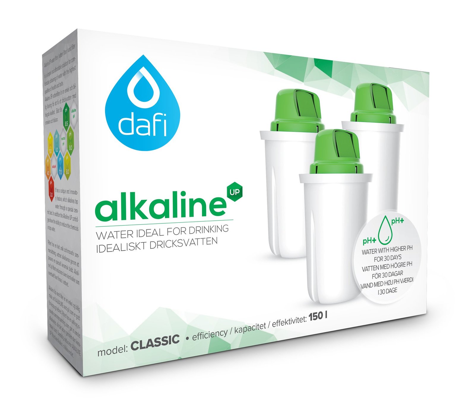 Dafi Filterpatron Ph Balance 3-Pack