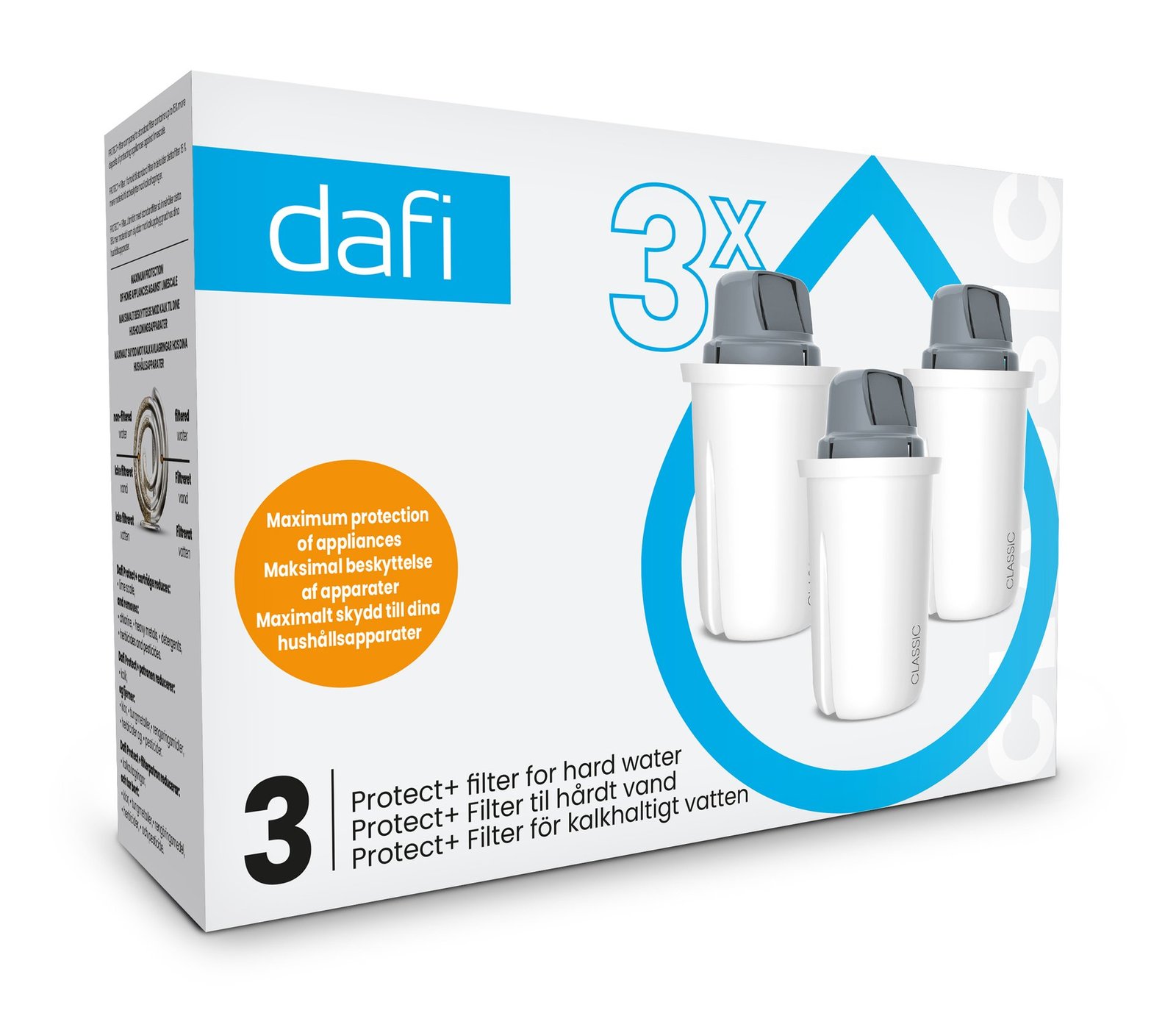 Dafi Protect Filterpatroner 3-pack