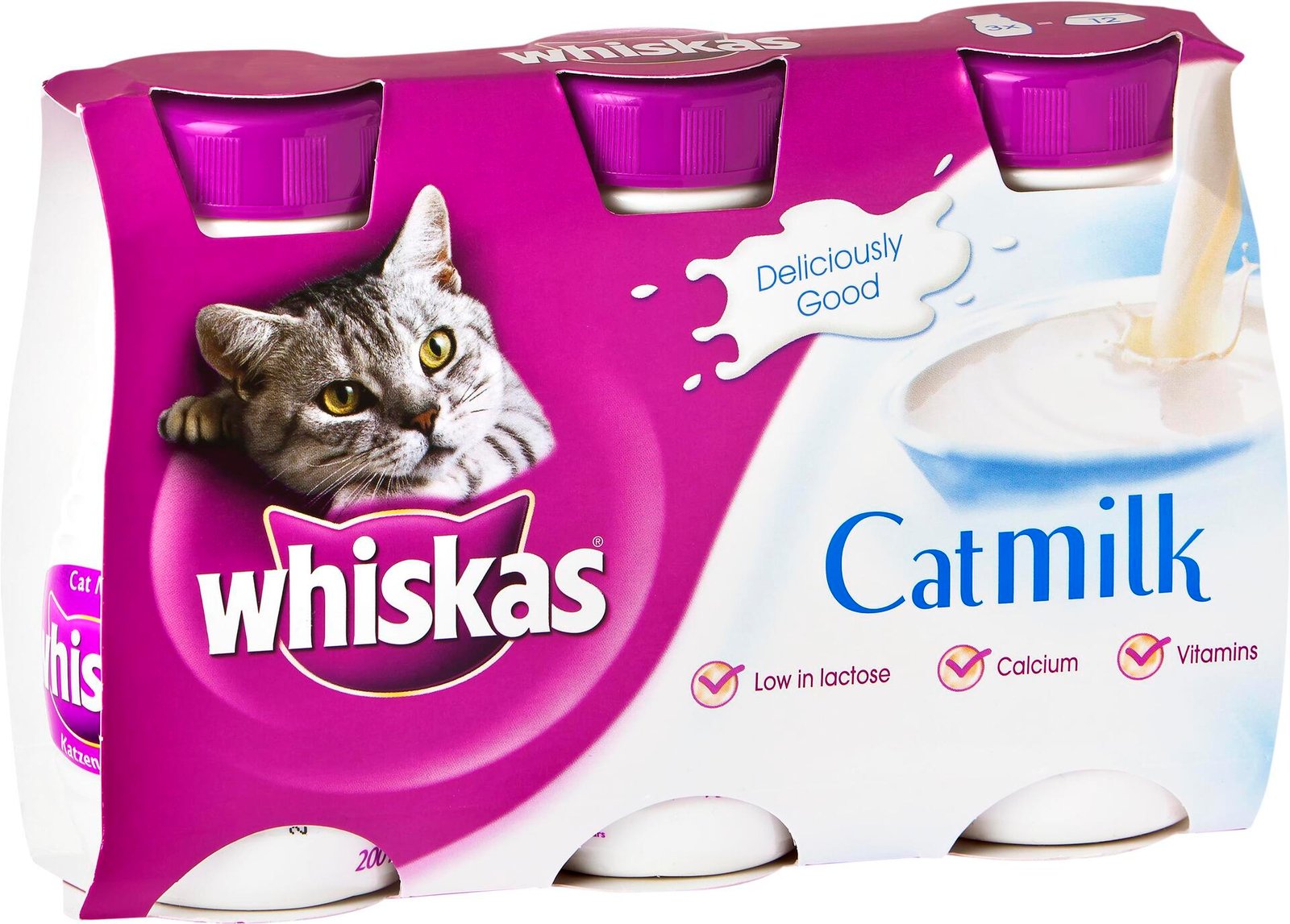 Whiskas Kattmjölk 3-pack