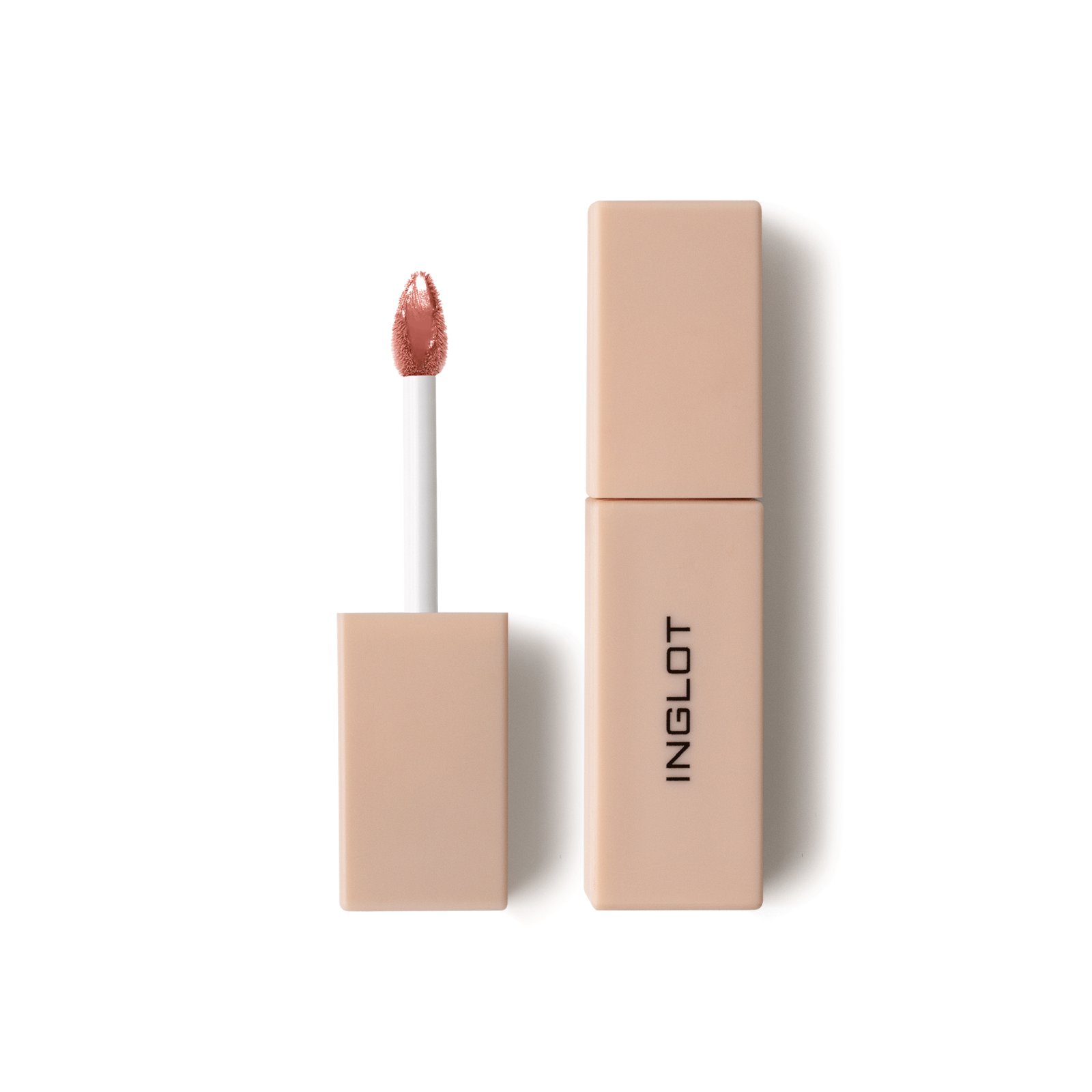 INGLOT Glazed Lips Liquid Lipstick SPF 50+ Rose-Yogurt Cake 95