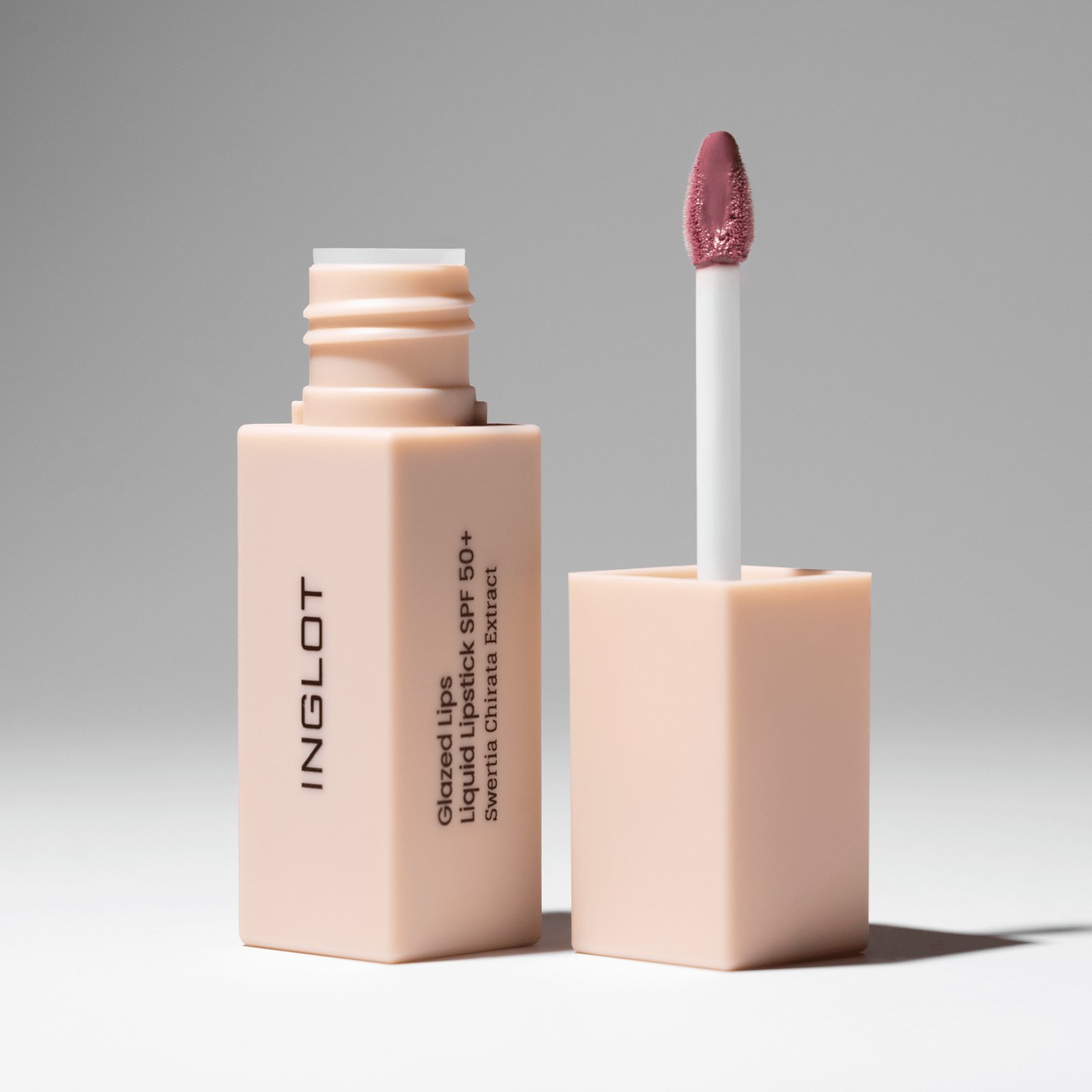 INGLOT Glazed Lips Liquid Lipstick SPF 50+ Berry Crumble 96
