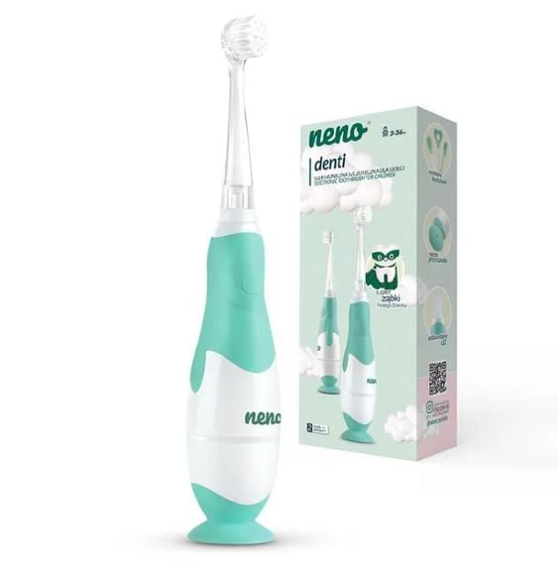 NENO Denti Elektrisk Tandborste Grön 1 st