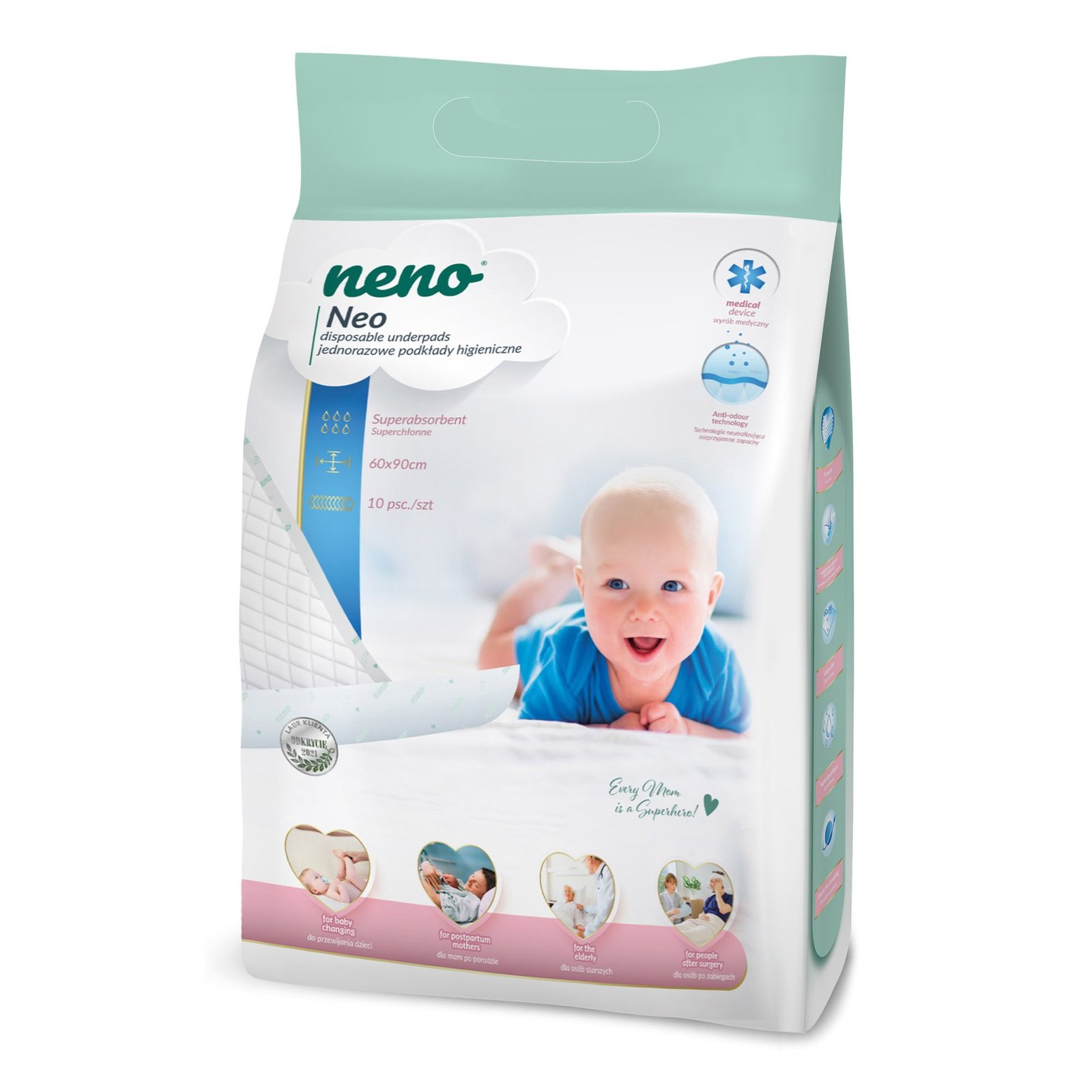 NENO Hygenic Underpads Neo 10 st