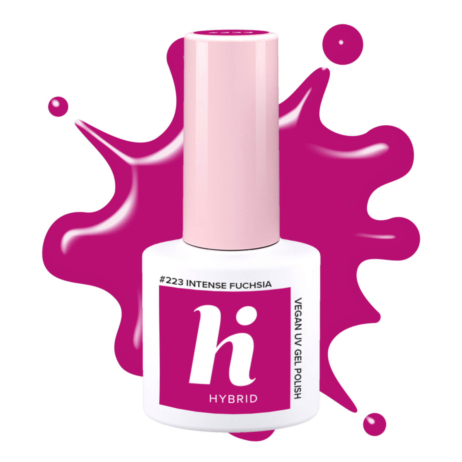 hi hybrid #223 UV Gel Polish Intense Fuchsia 5 ml