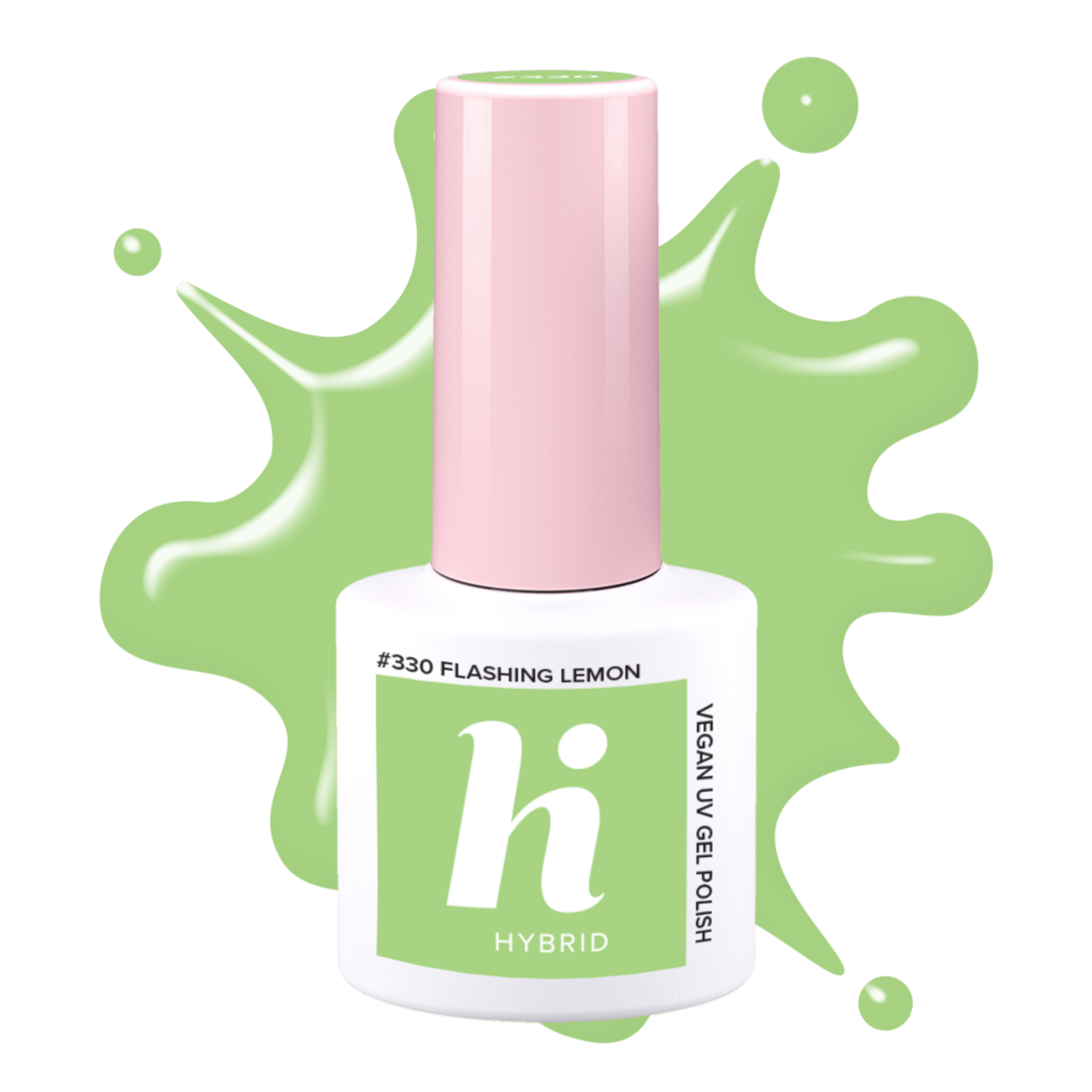 hi hybrid #330 UV Gel Polish Flashing Lemon 5 ml