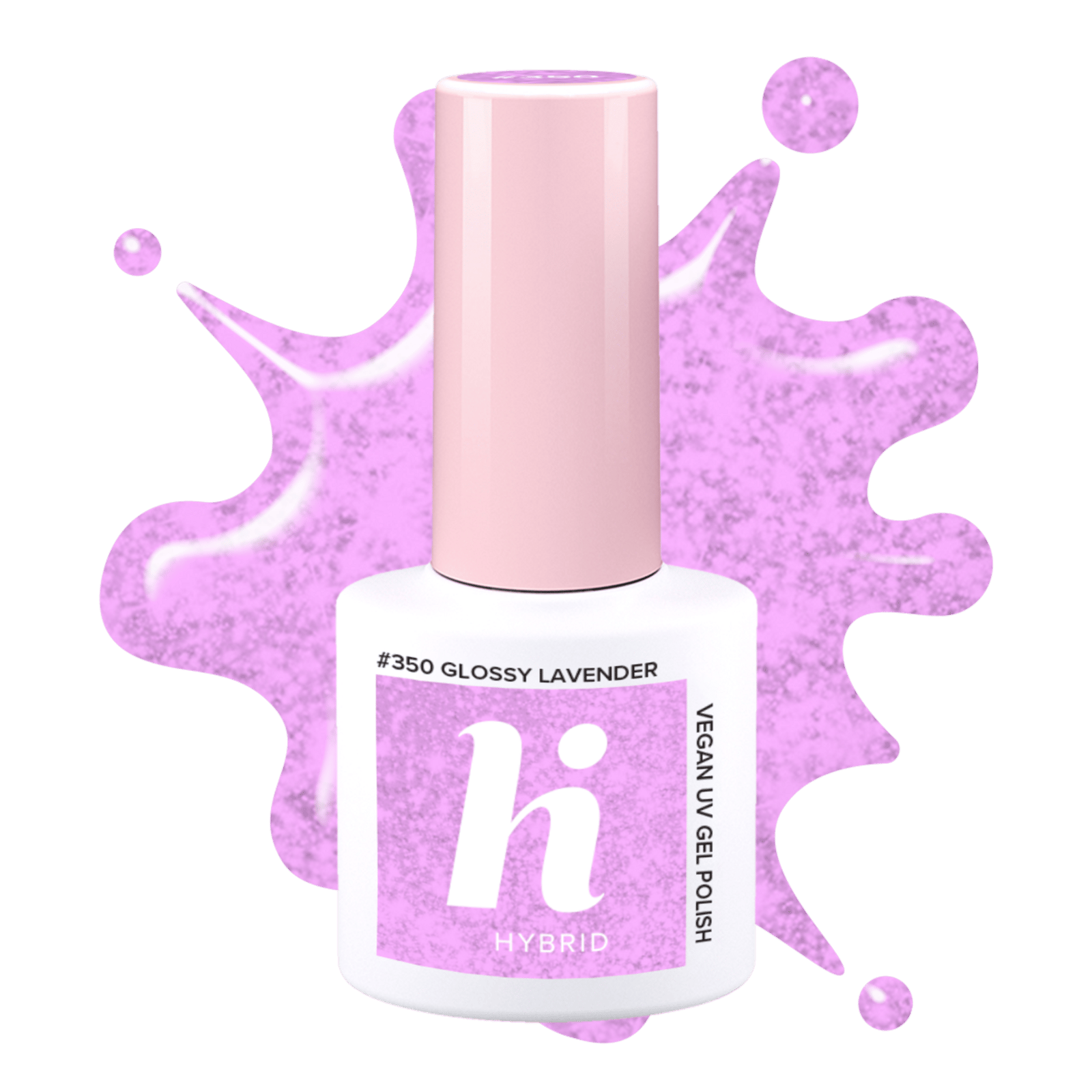 hi hybrid #350 UV Gel Polish Glossy Lavender 5 ml