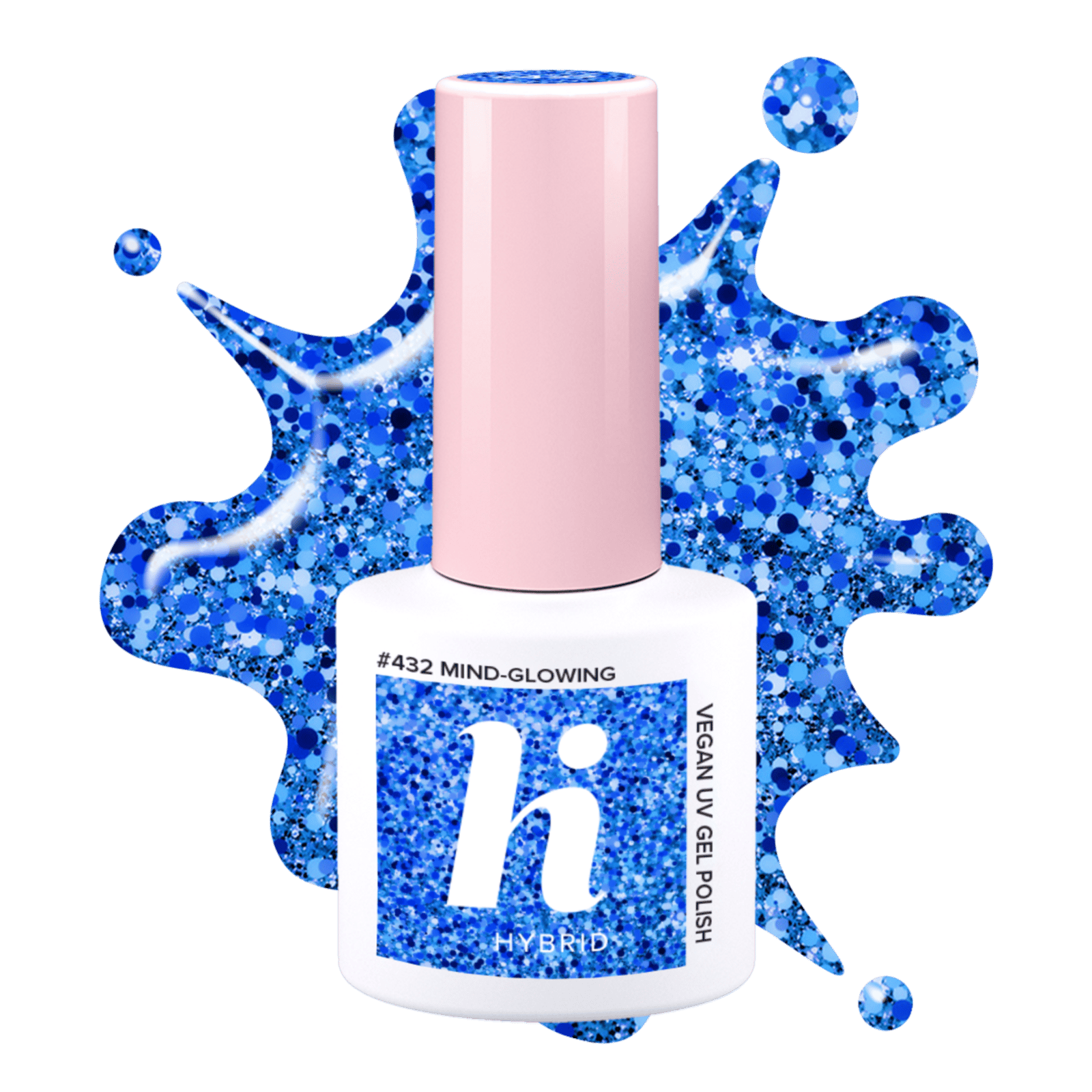 hi hybrid #432 UV Gel Polish But first Glow 5 ml
