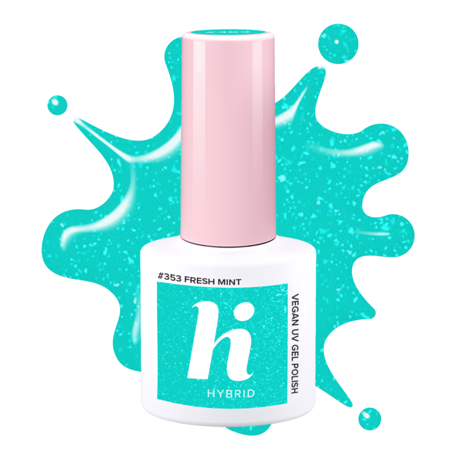 hi hybrid #353 UV Gel Polish Fresh Mint 5 ml