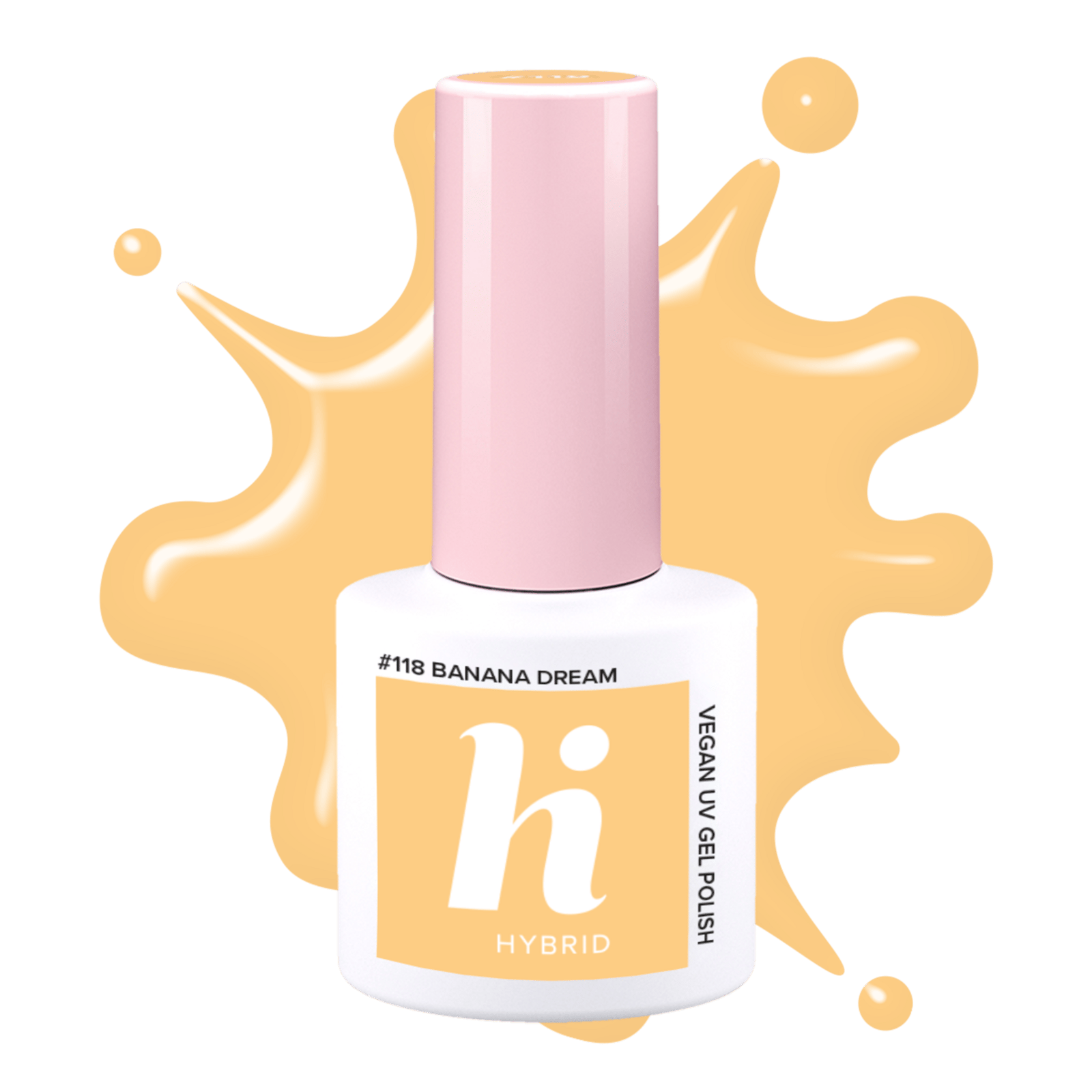 hi hybrid #118 UV Gel Polish Banana Dreams 5 ml