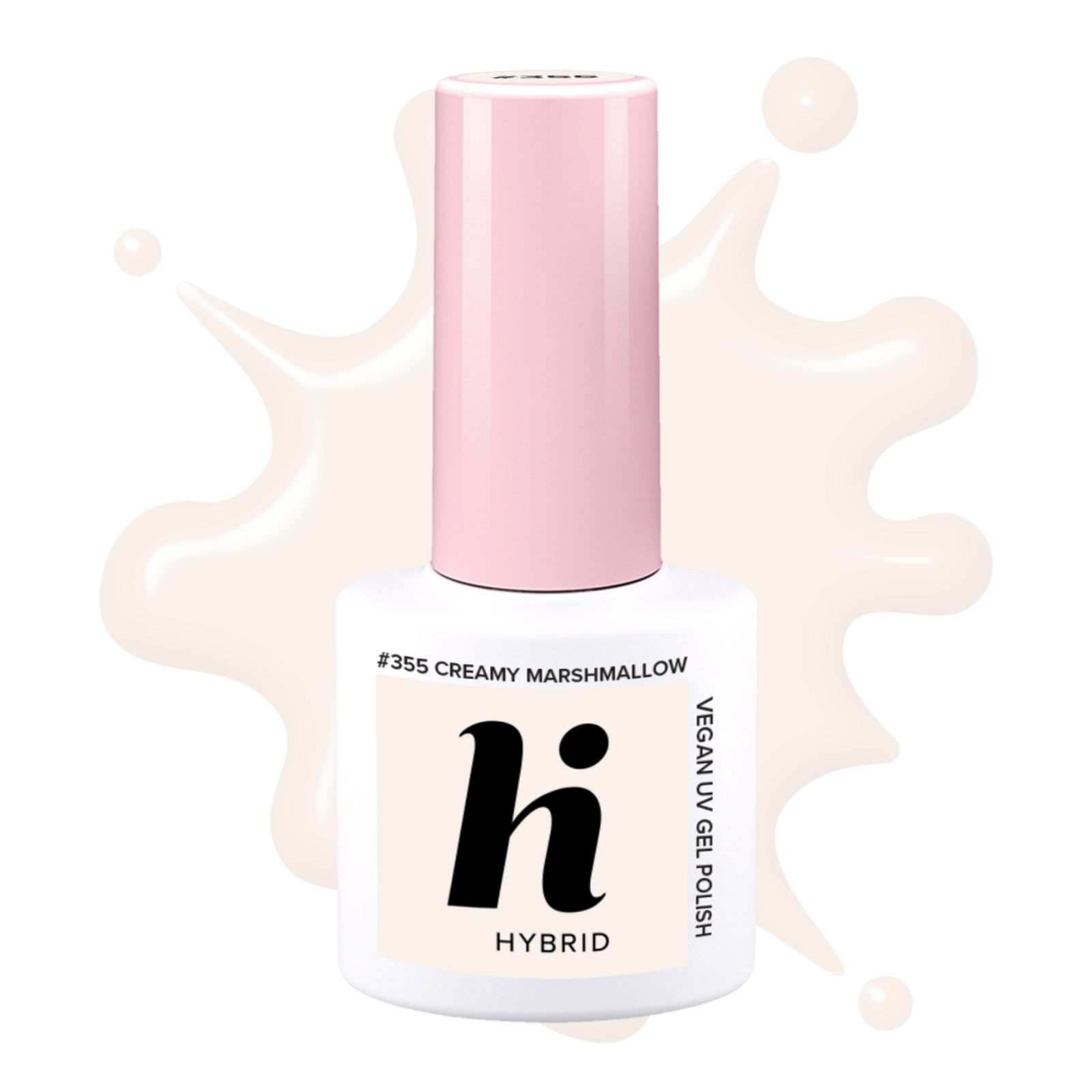 hi hybrid #355 UV Gel Polish Creamy Marshmallow 5 ml