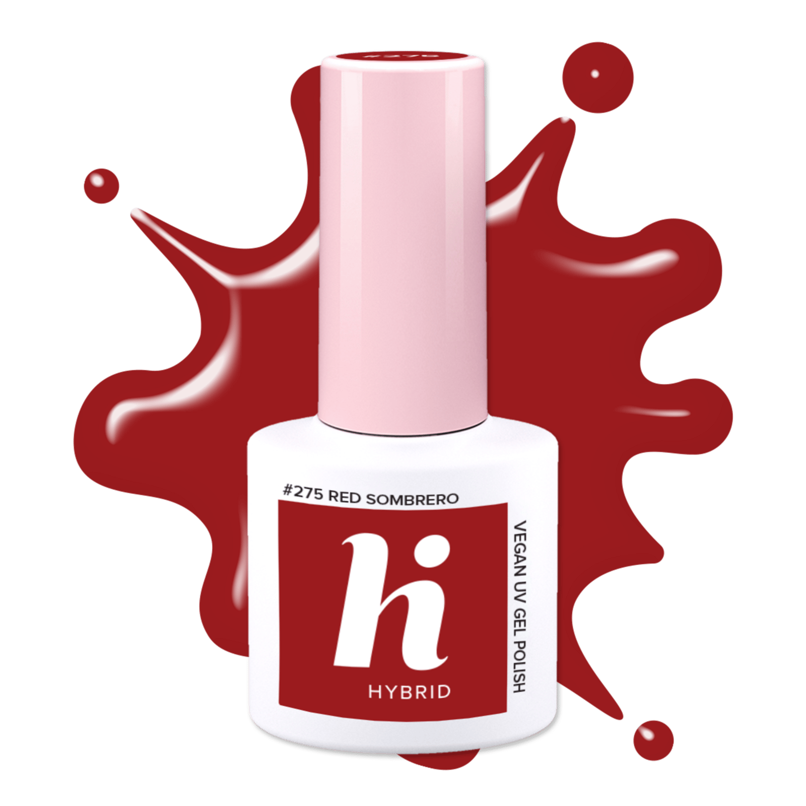 hi hybrid #275 UV Gel Polish Red Sombrero 5 ml