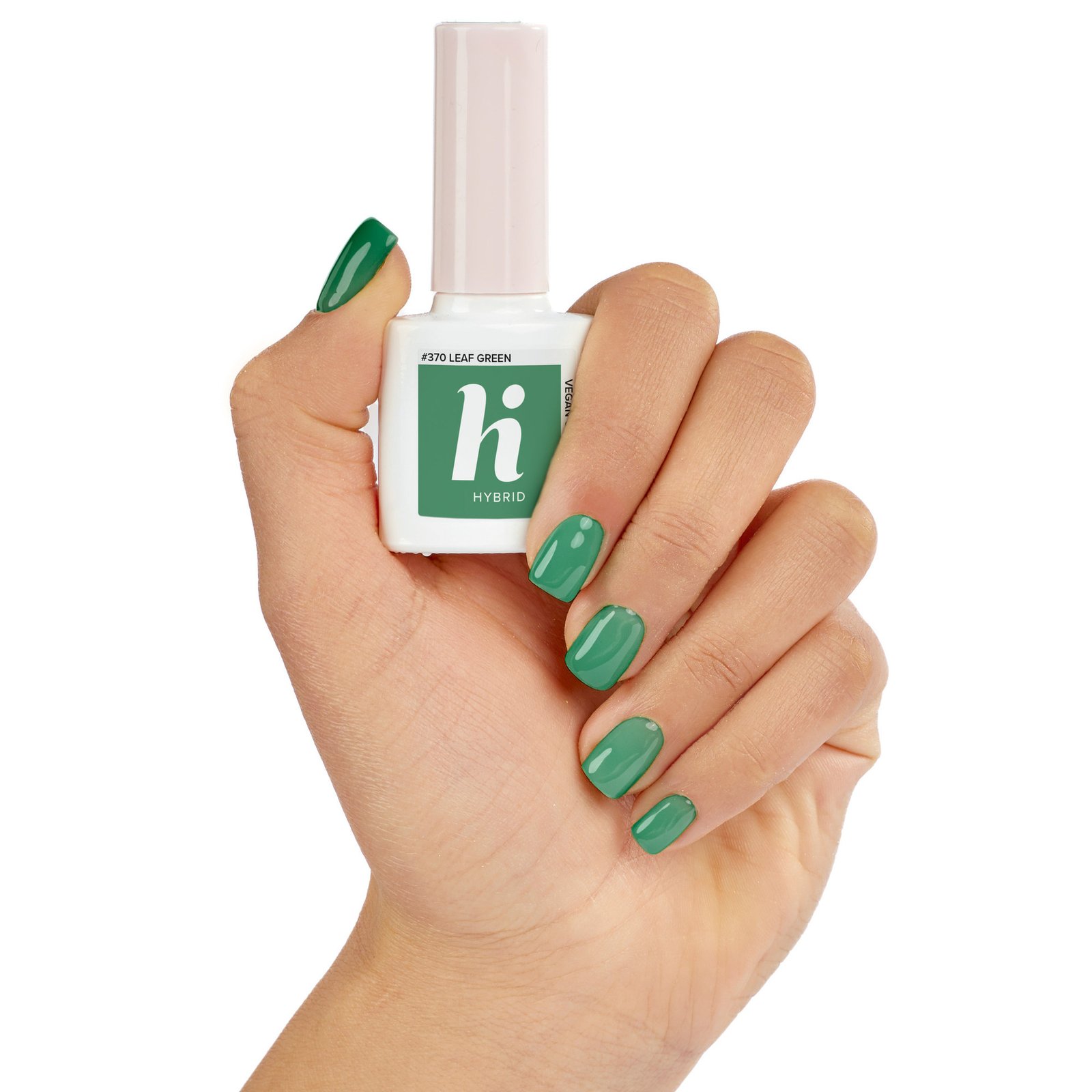 hi hybrid #370 UV Gel Polish Leaf Green 5 ml