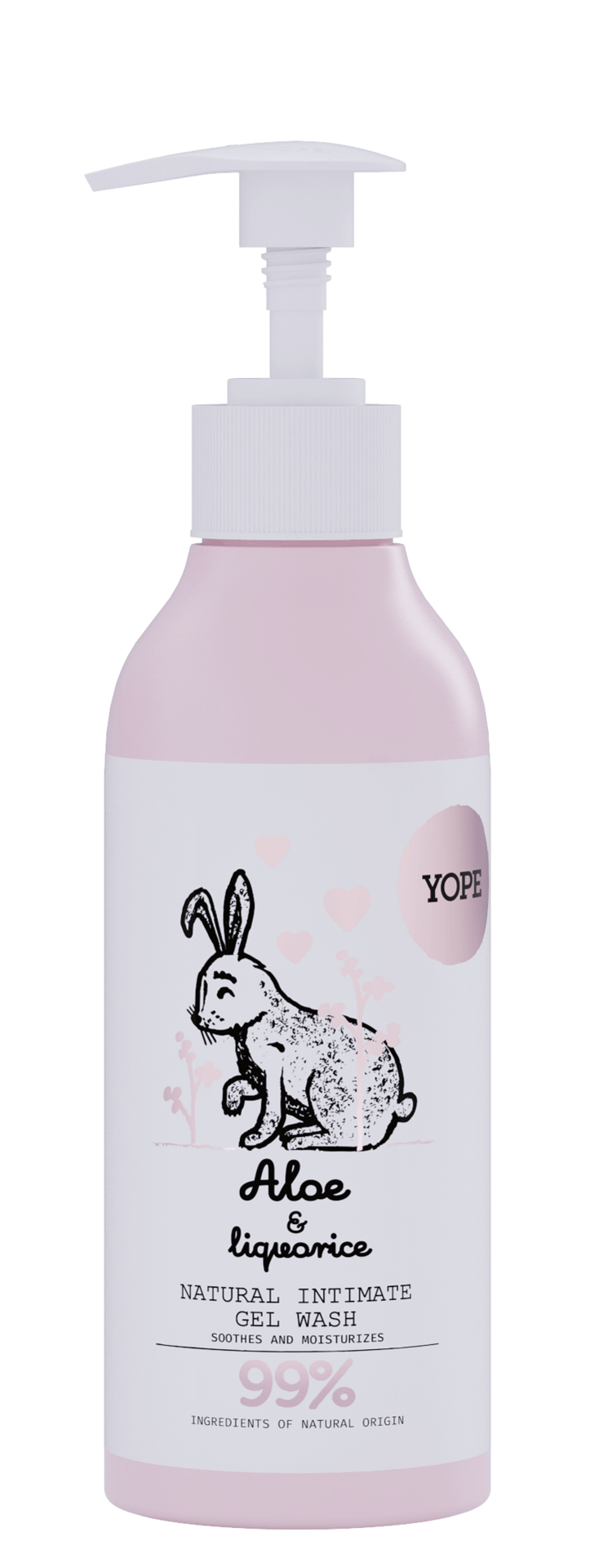 YOPE Natural Intimate Wash Aloe & Liquorice 300 ml