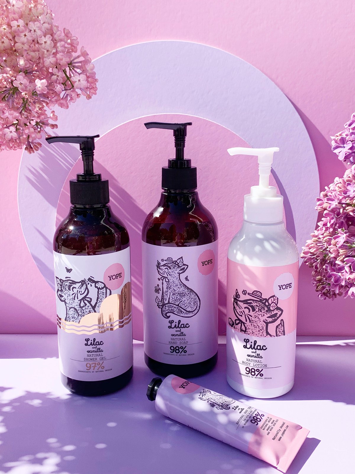 YOPE Hand Soap Lilac & Vanilla 500 ml