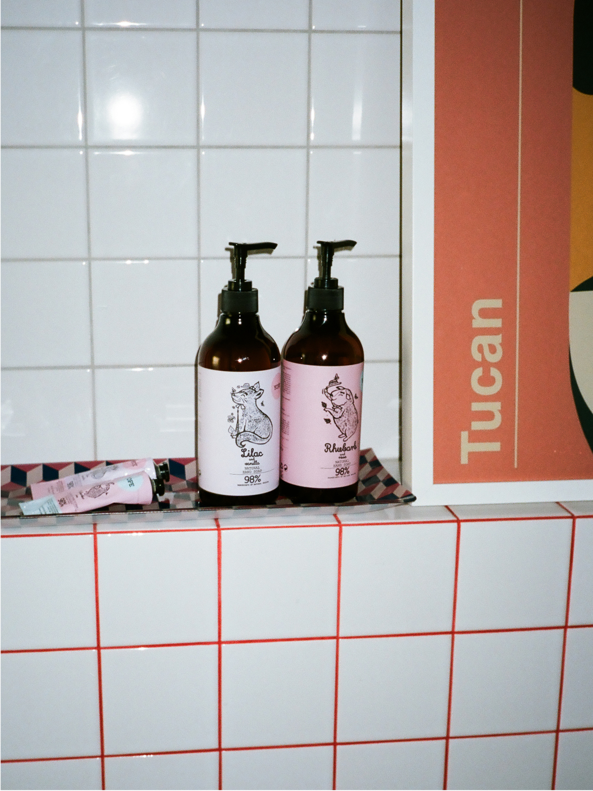 YOPE Hand Soap Rhubarb & Rose 500 ml