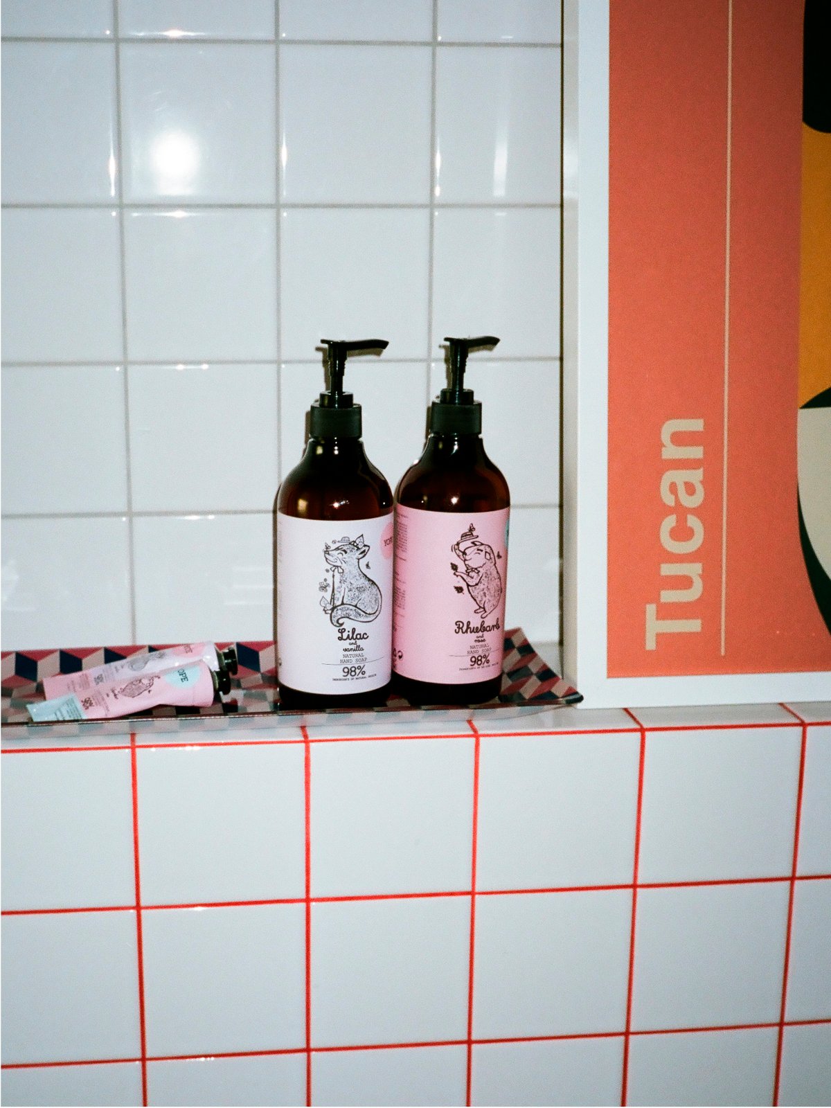 YOPE Hand Soap Rhubarb & Rose 500 ml