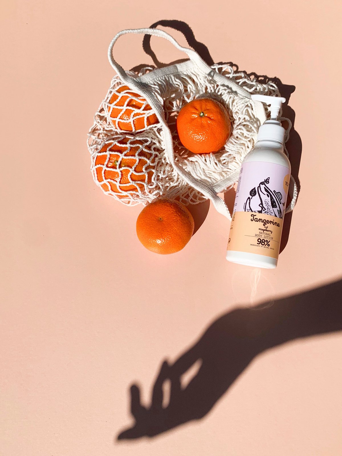 YOPE Body Lotion Tangerine & Raspberry 300 ml