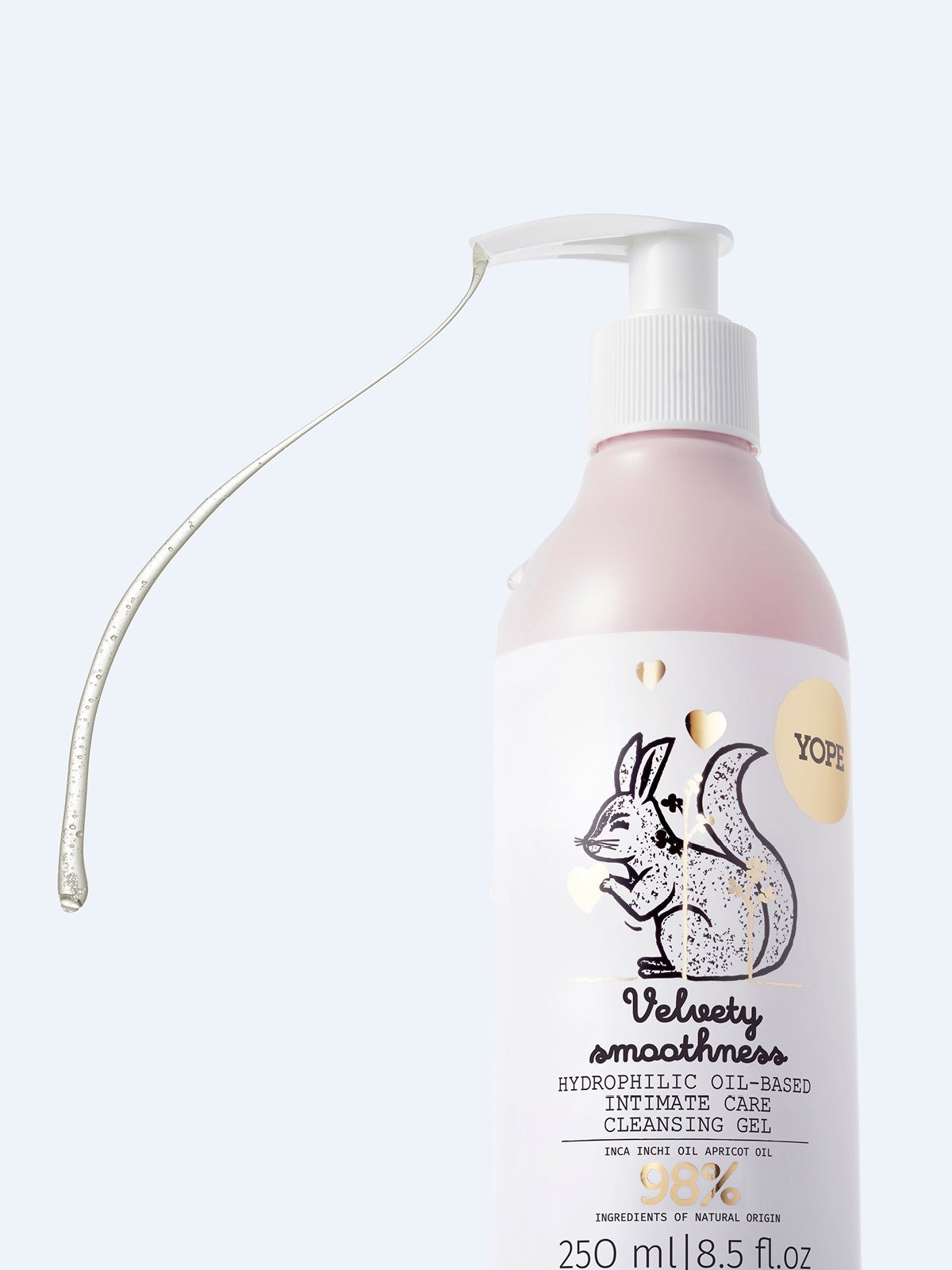 YOPE Hydrophilic Oil-Based Intimate Care Cleansning Gel 250 ml