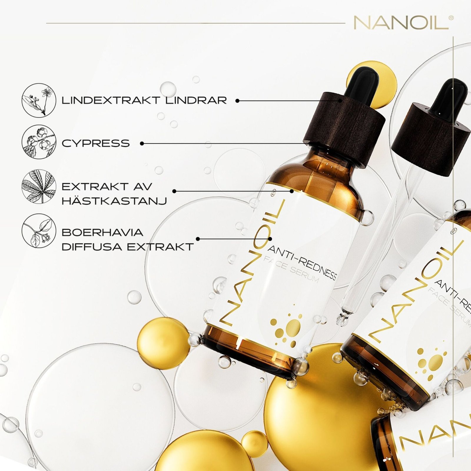 Nanoil Anti-Redness Face Serum 50 ml