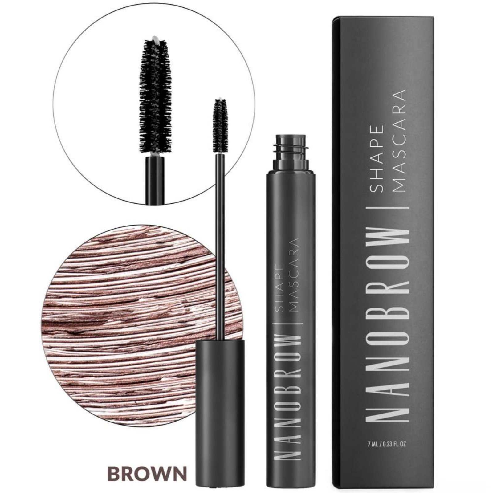 Nanobrow Shape Mascara Brown 7 ml