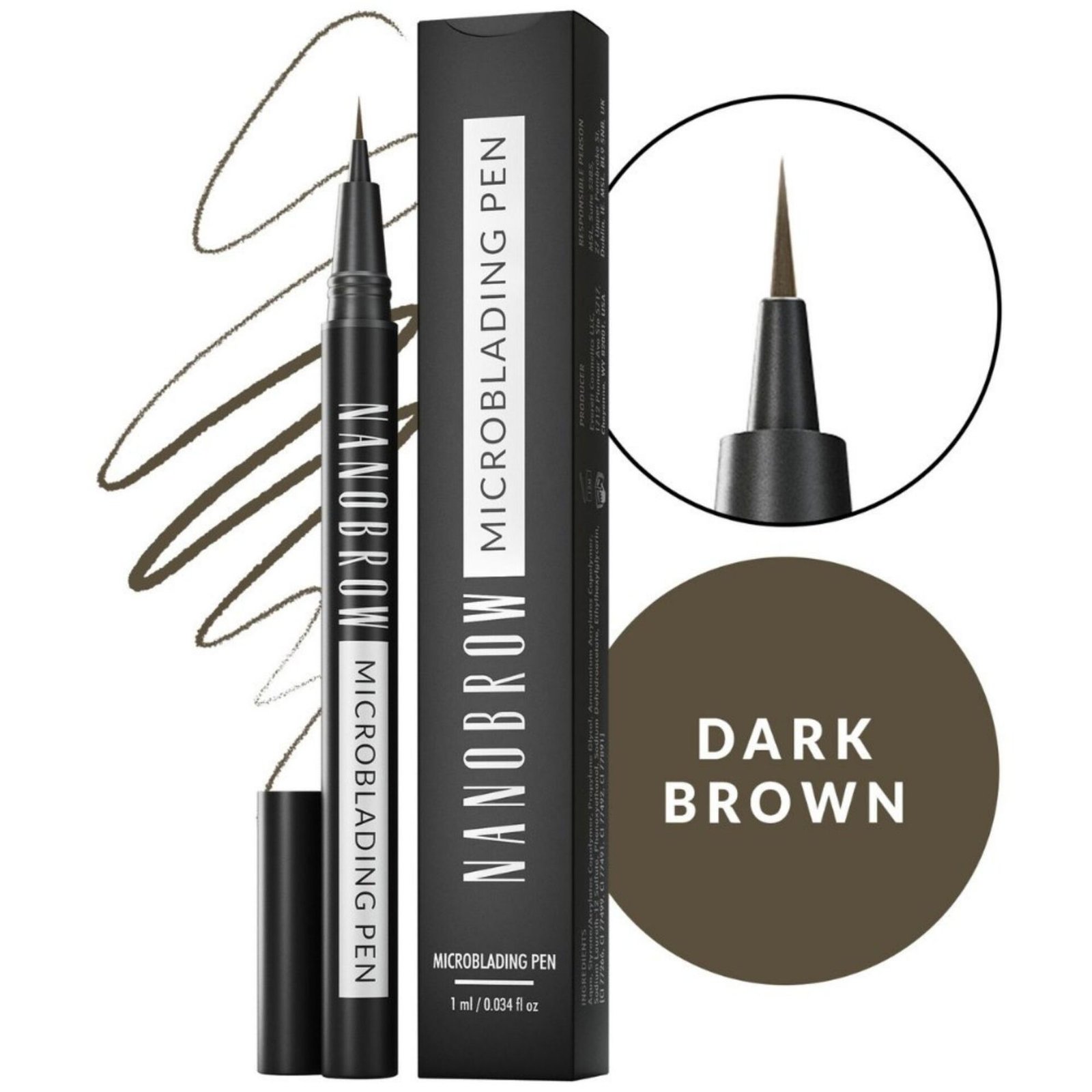 Nanobrow Microblading Pen Dark Brown