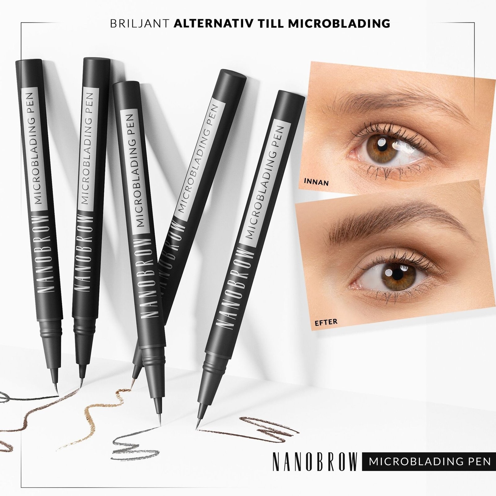 Nanobrow Microblading Pen Dark Brown
