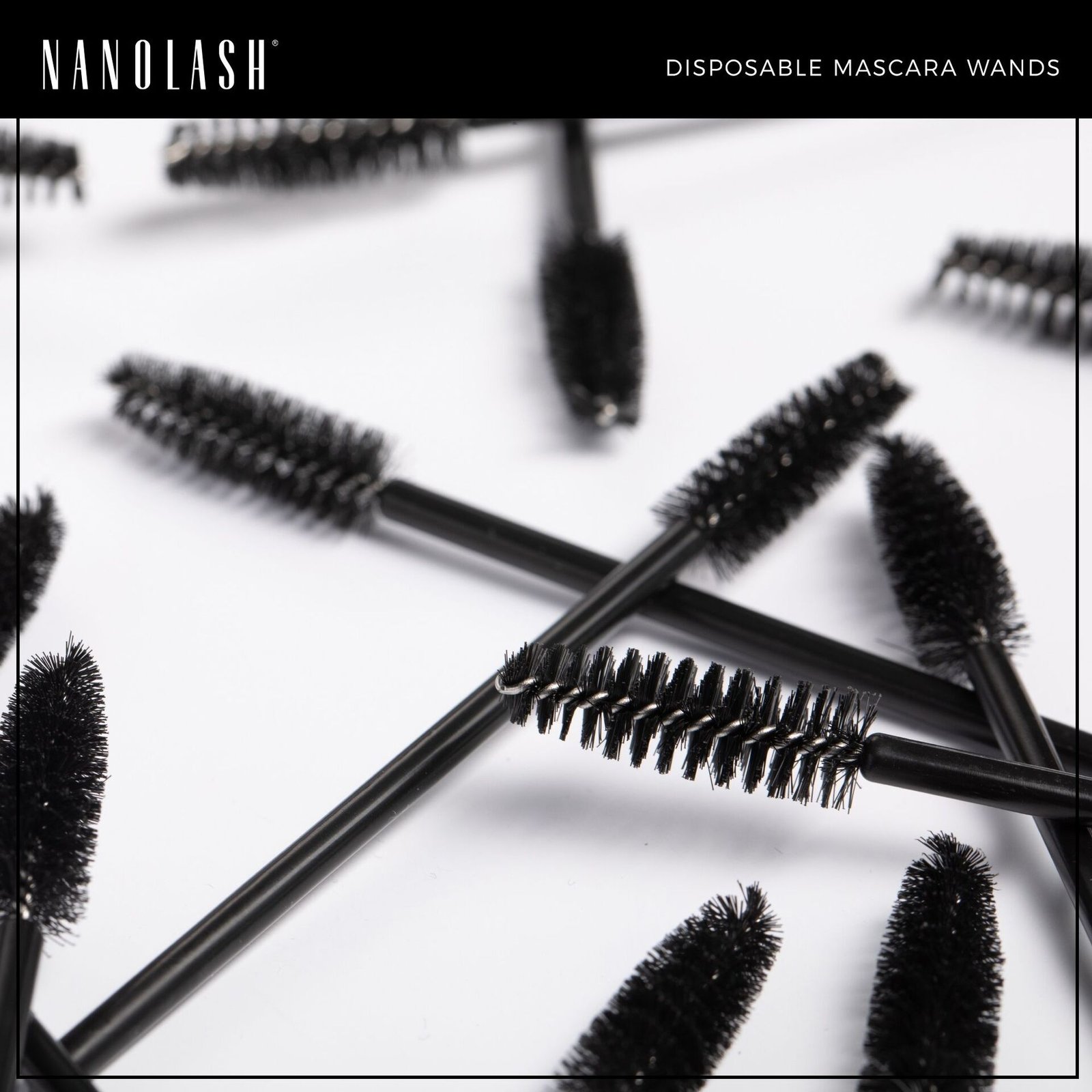 Nanolash Disposable Mascara Wands 50 st