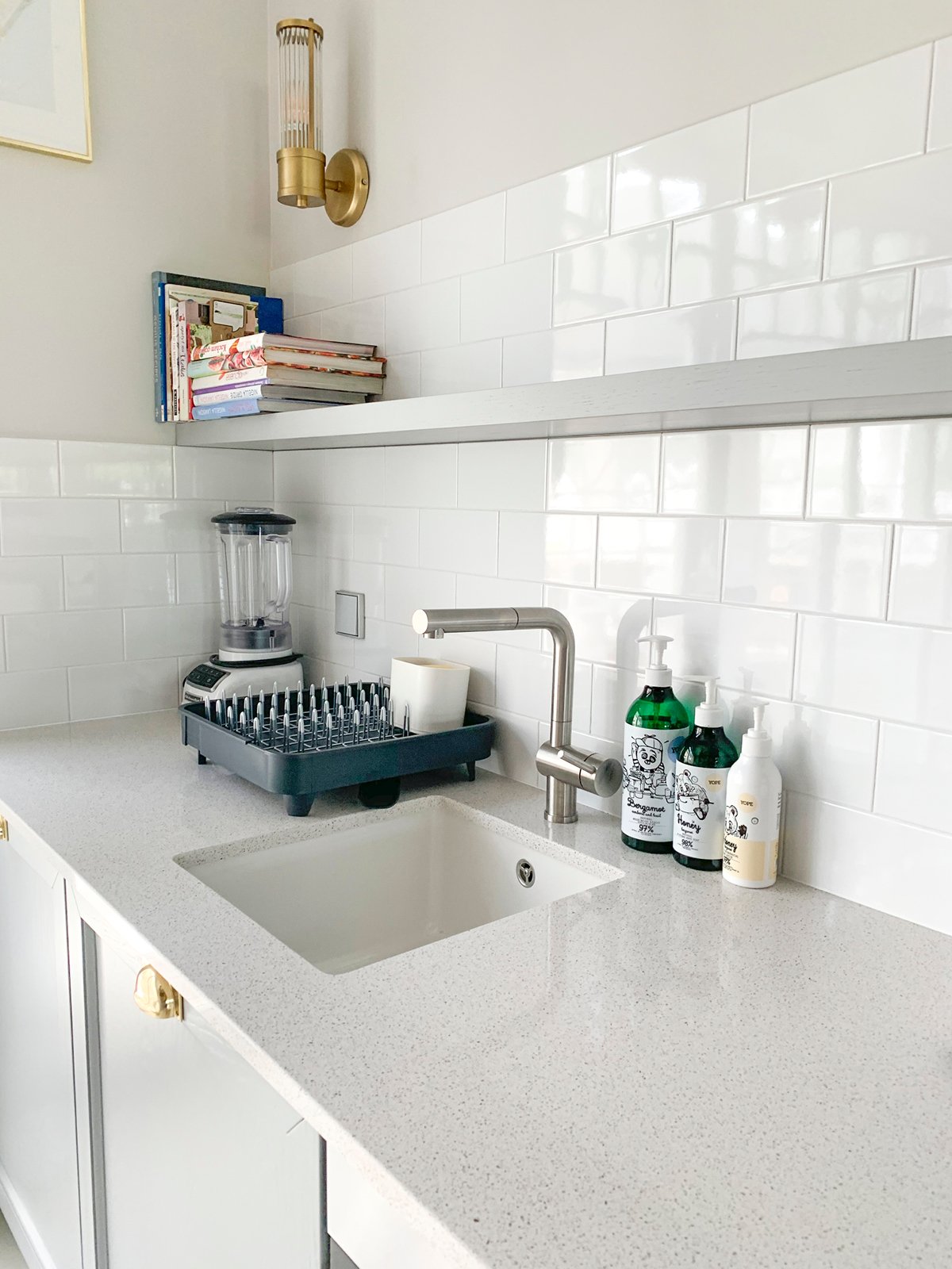 YOPE Natural Washing-Up Liquid Bergamot & Basil 750 ml