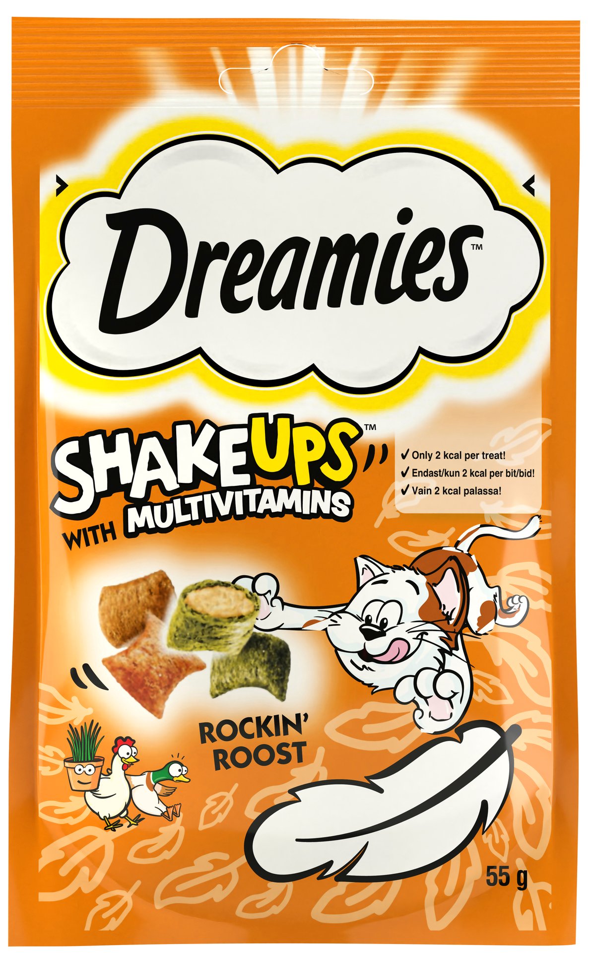 Dreamies Kattgodis Rockin' Roost 55 g