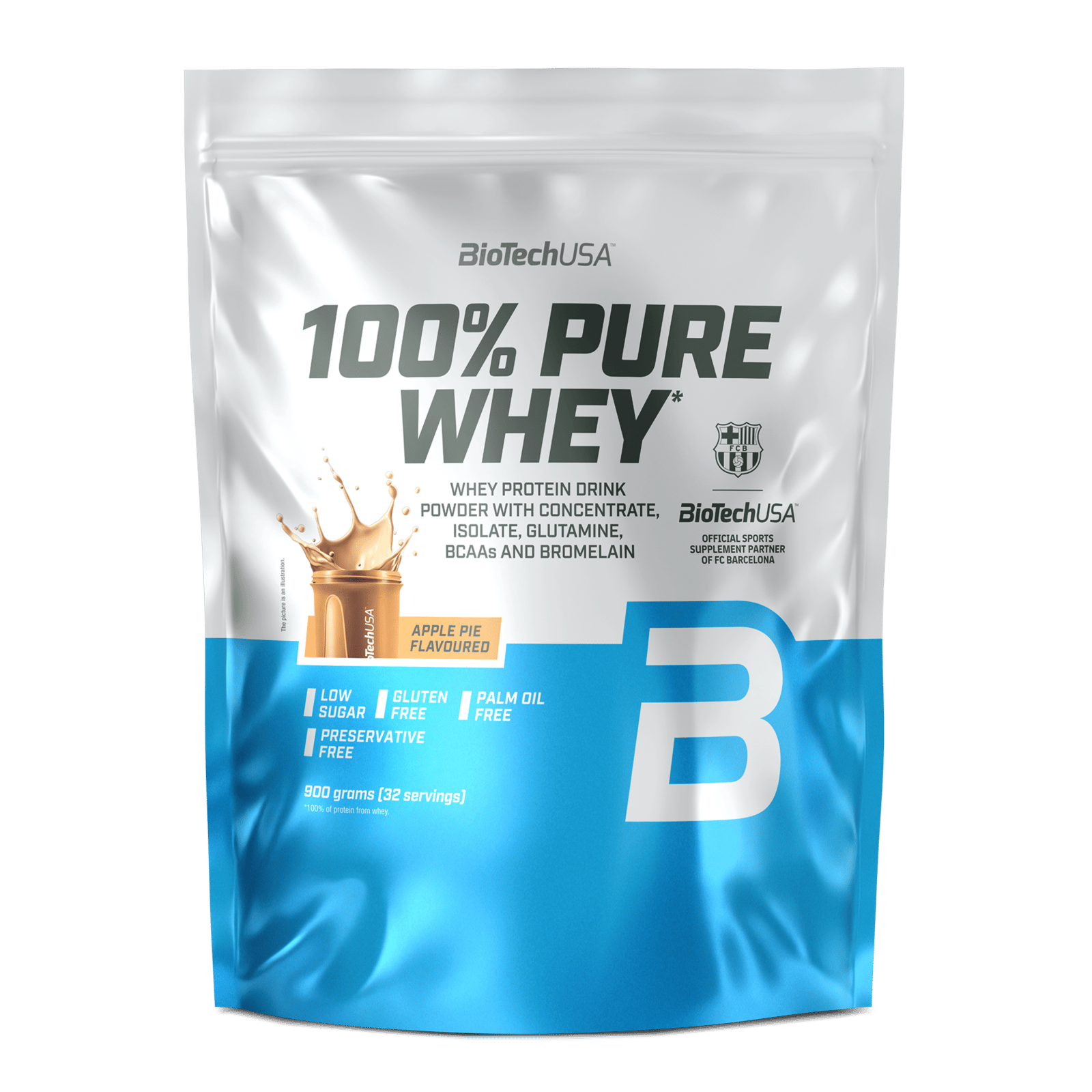 BioTechUSA 100% Pure Whey Apple Pie 900 g