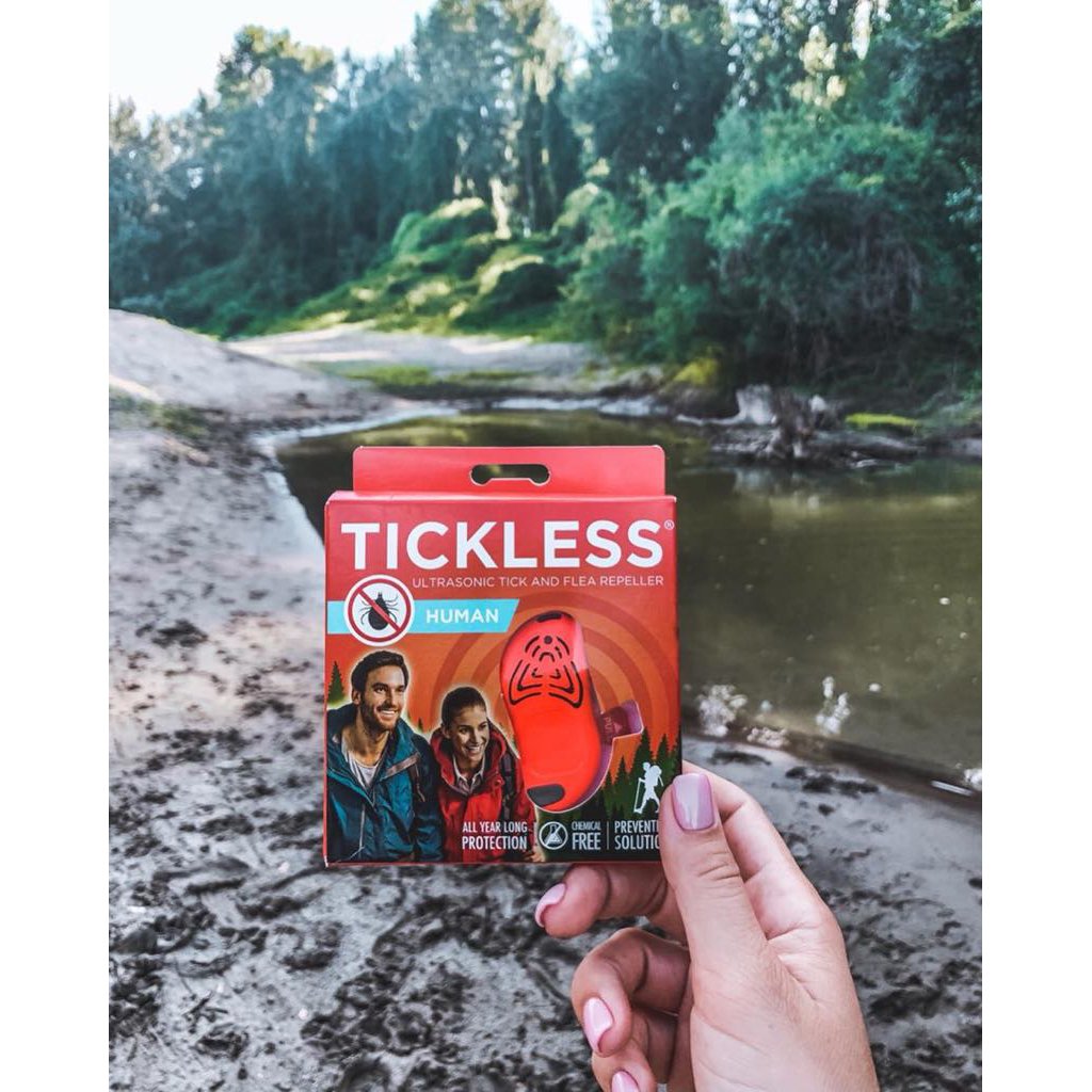 TICKLESS Human Fästingskydd Orange 1 st