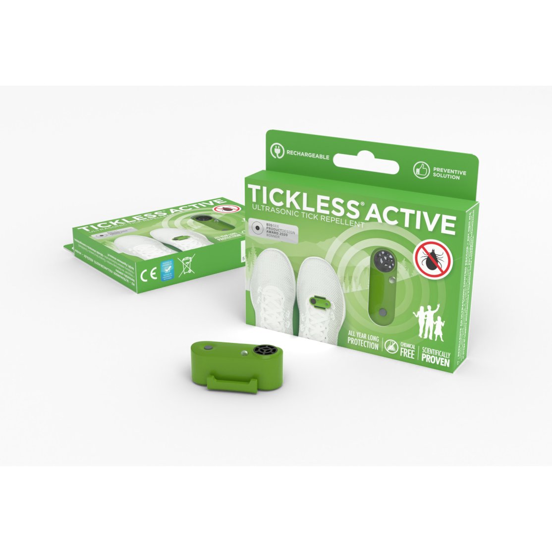 TICKLESS Active Fästingskydd Grön 1 st