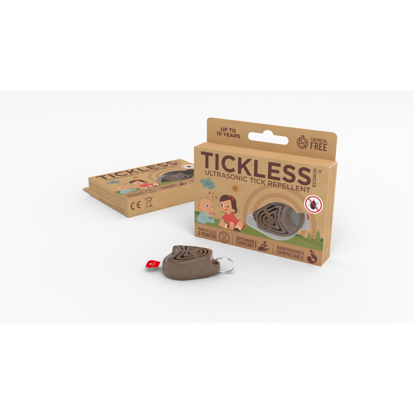 TICKLESS ECO Kid Fästingskydd Brun 1 st