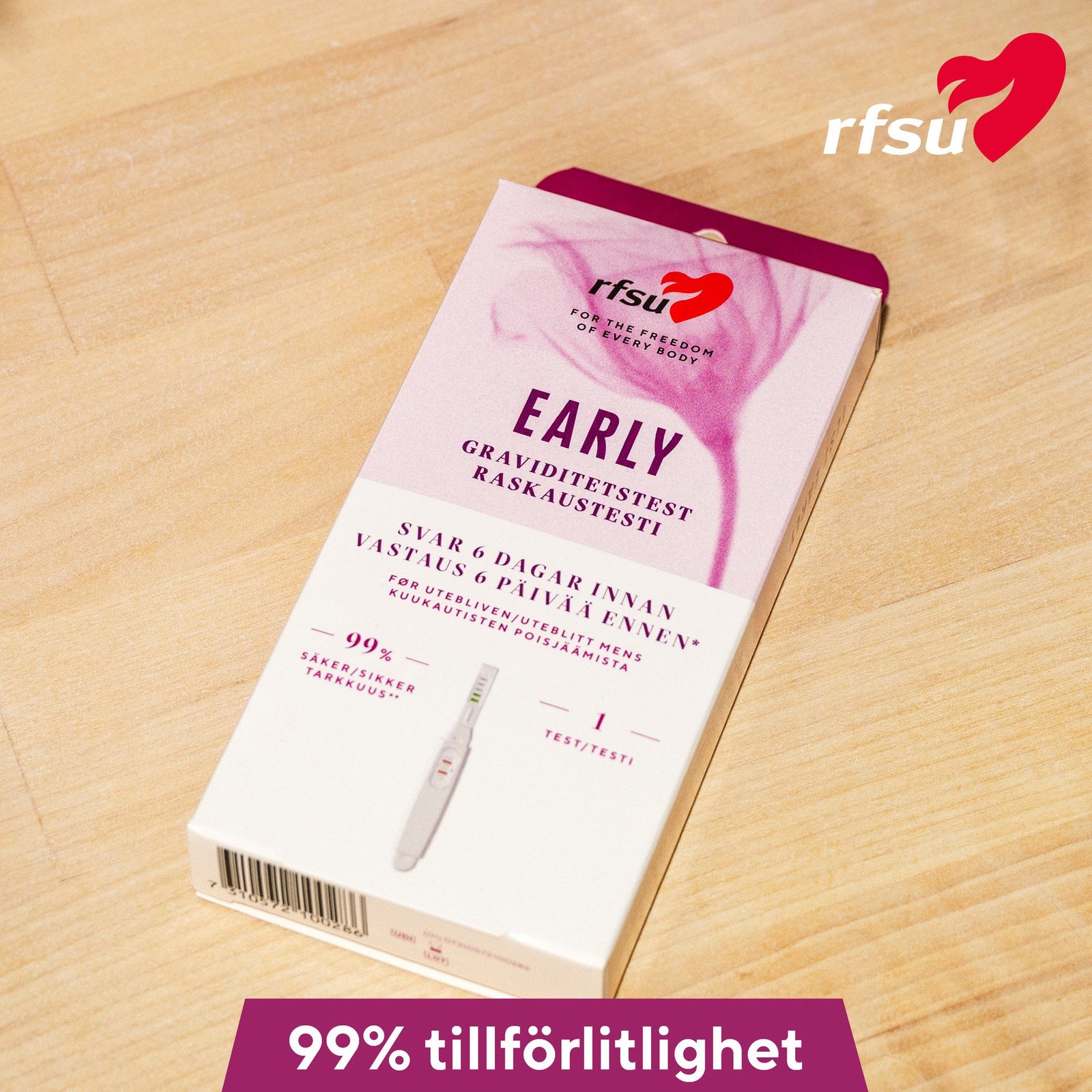 RFSU Graviditetstest Early 1 st
