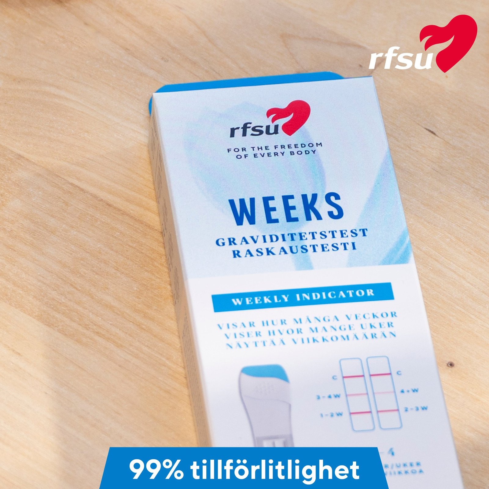 RFSU Graviditetstest Weeks 2 st
