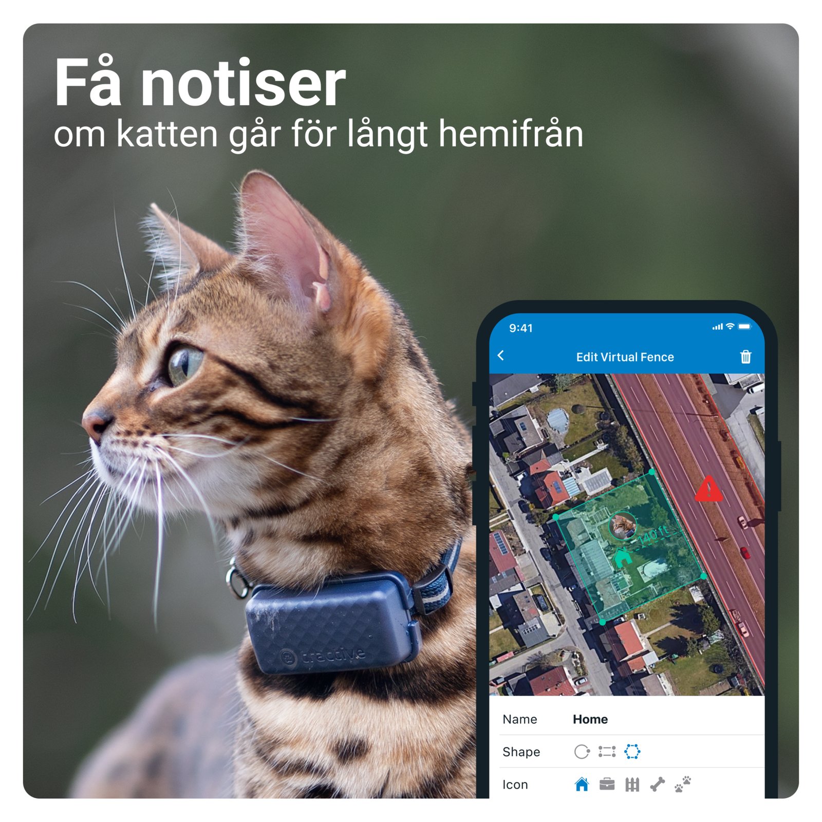Tractive GPS CAT Mini Dark Blue 1 st