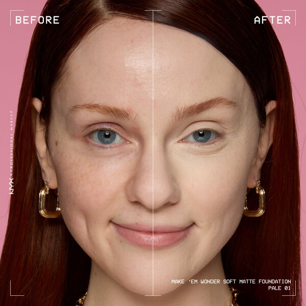 NYX Professional Makeup Make Em Wonder Foundation 01 Pale 30 ml