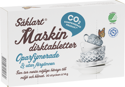 Såklart Maskindisktabletter 30 st