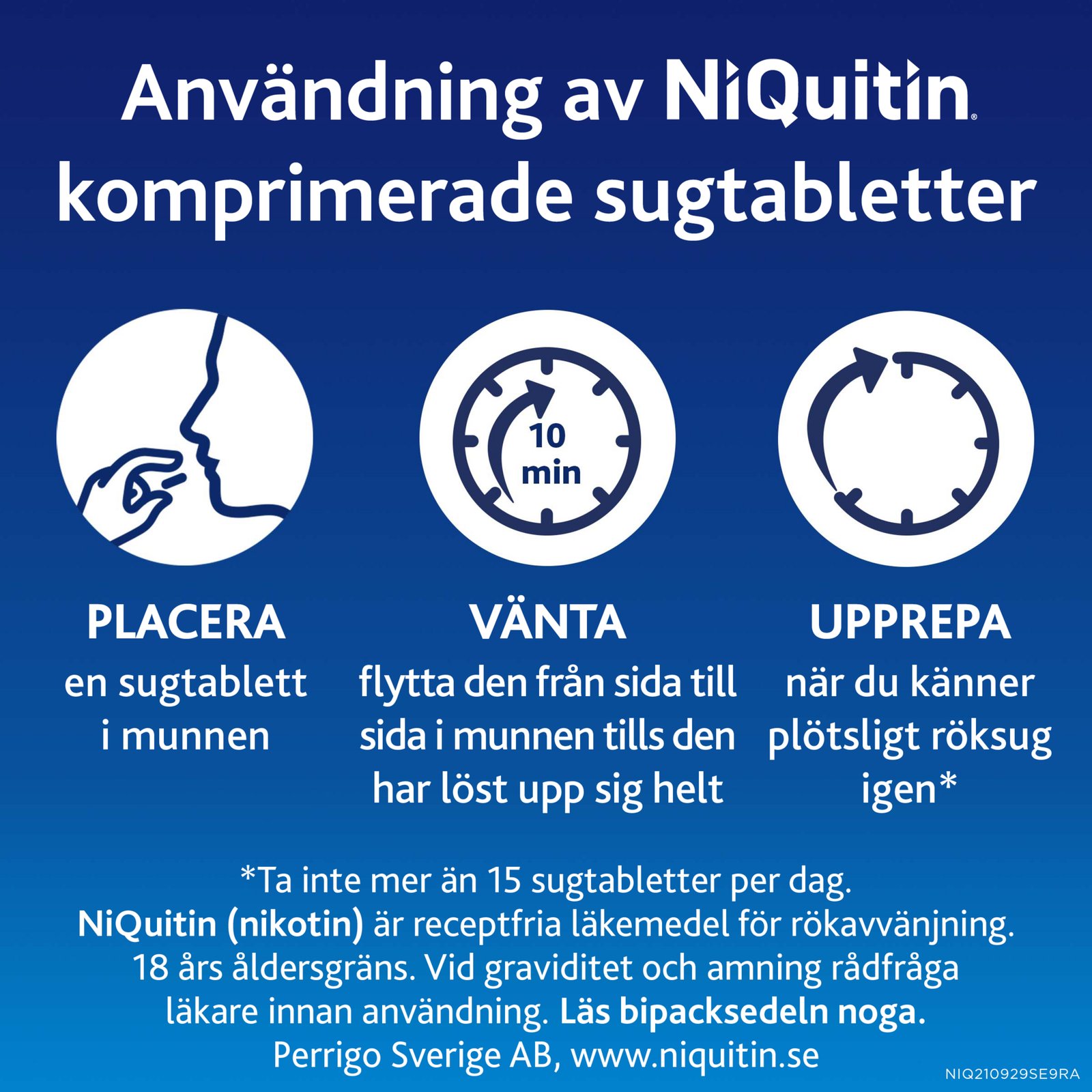 NiQuitin Mint 4 mg Komprimerad Sugtablett 60 St