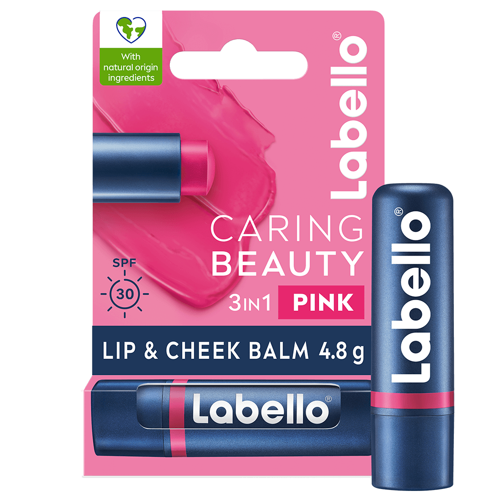 Labello Läppbalsam Caring Beauty Pink 4,8 g
