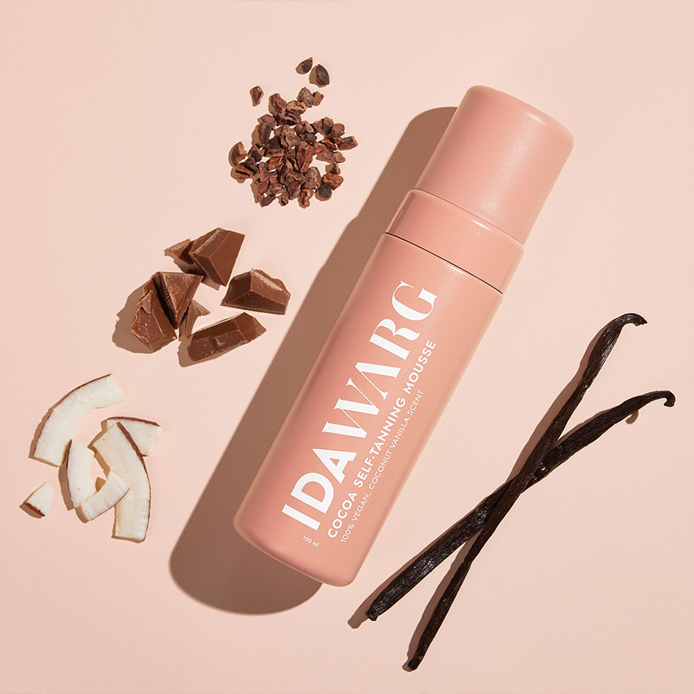 Ida Warg Beauty Cocoa Self-Tanning Mousse Brun Utan Sol 150 ml