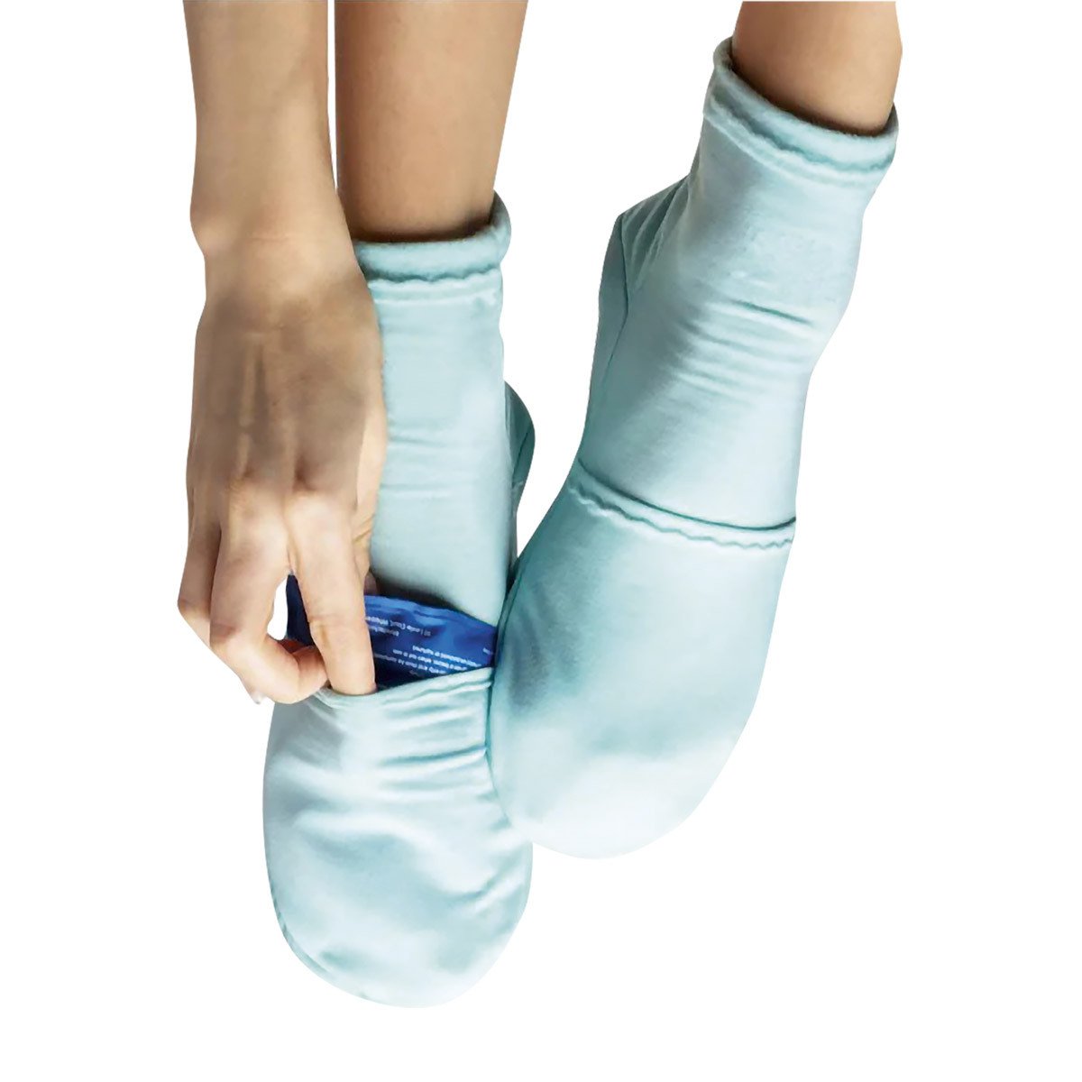 NatraCure värme/kylterapi sockor S/M 1 par grön